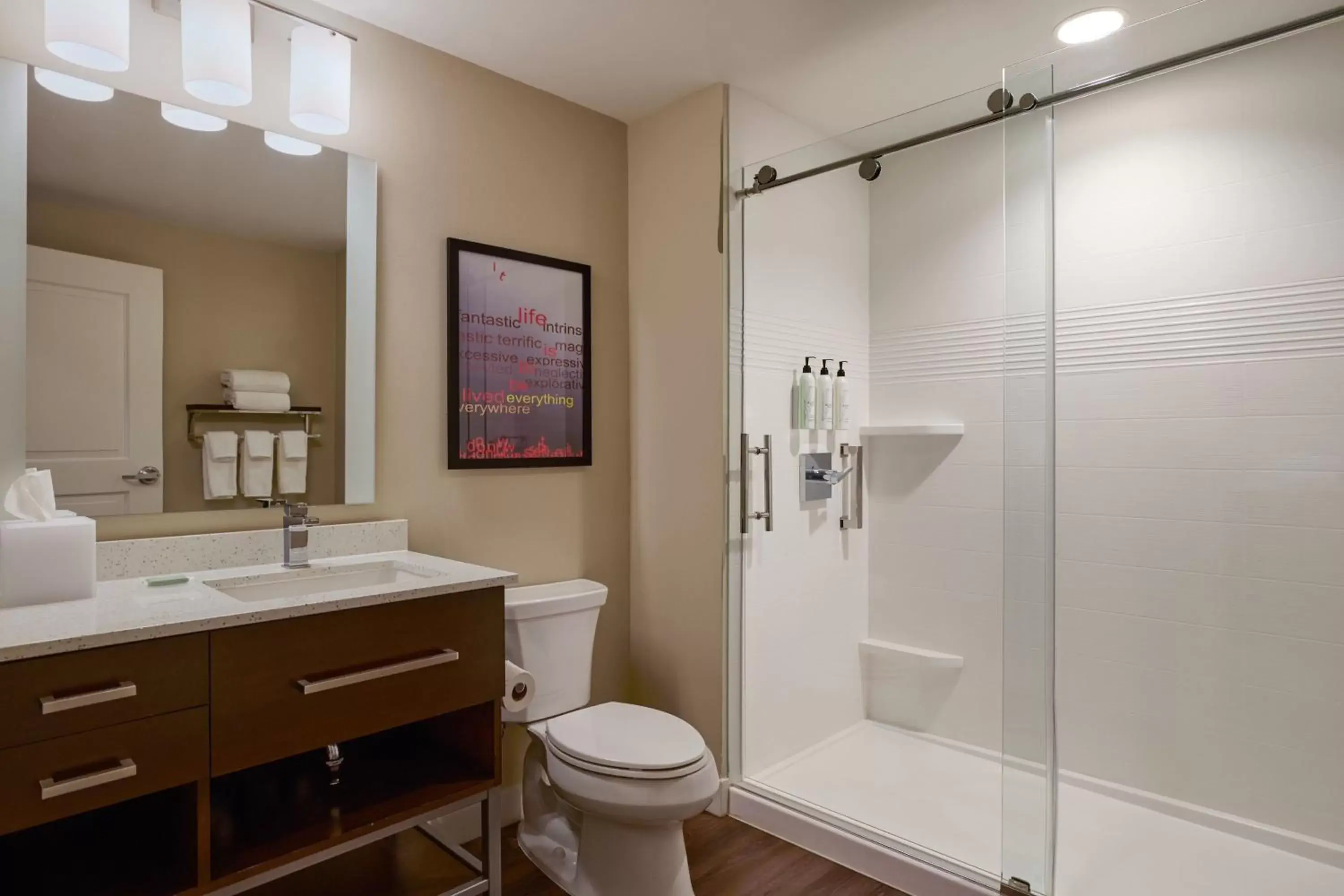 Bathroom in TownePlace Suites By Marriott Columbia West/Lexington