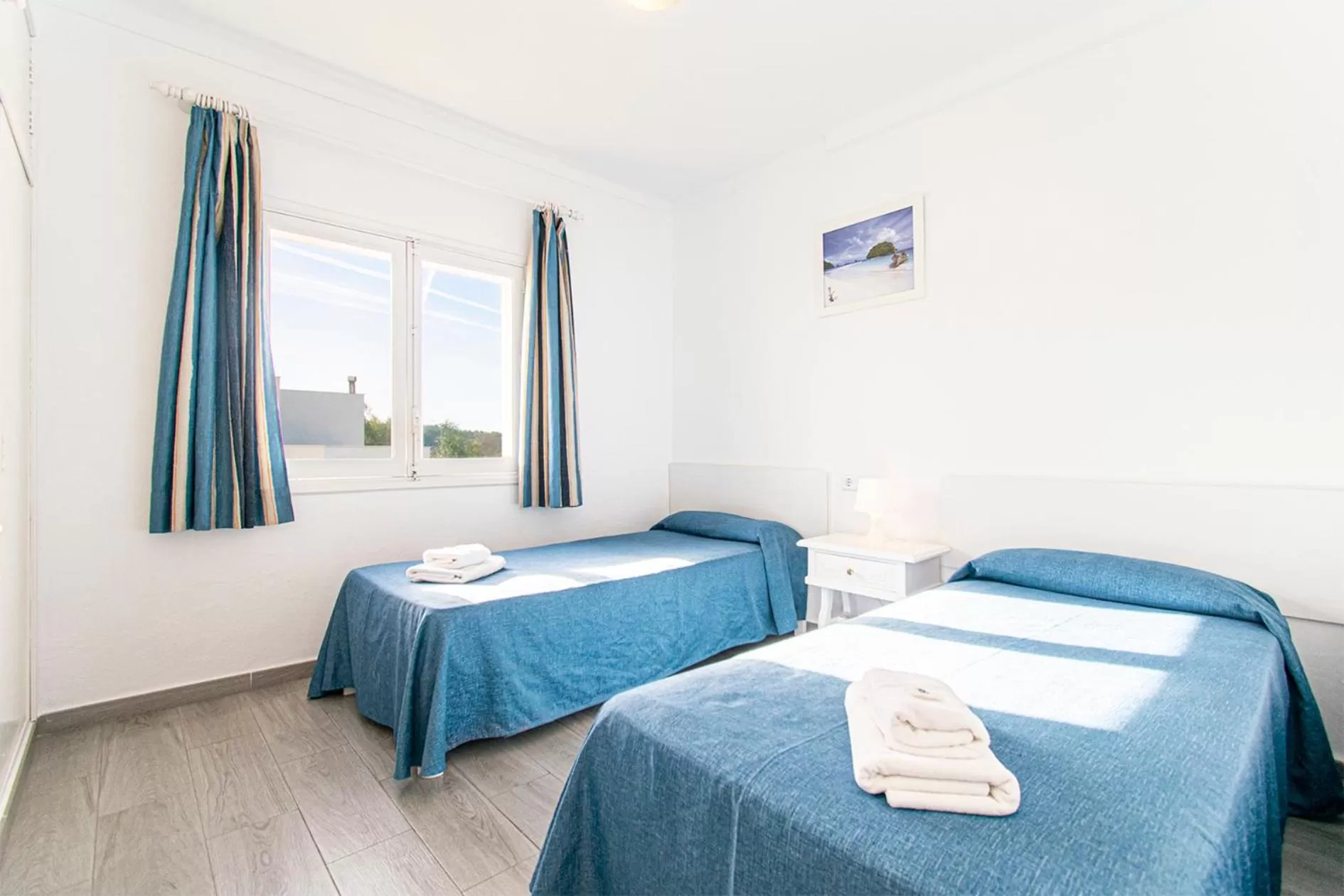 Bed in Apartamentos Falcó