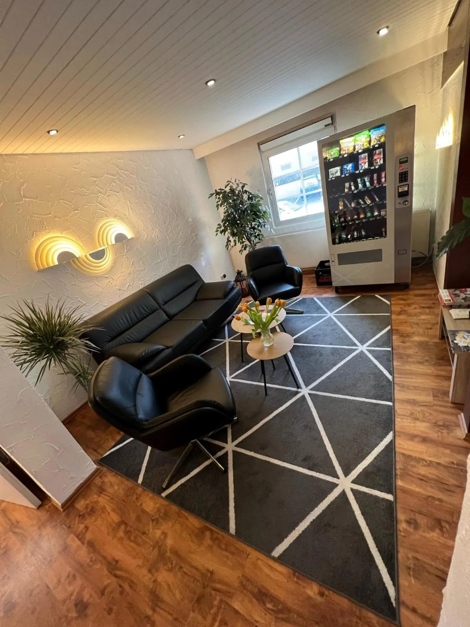 Lobby or reception in Hotel Bitzer Backnang