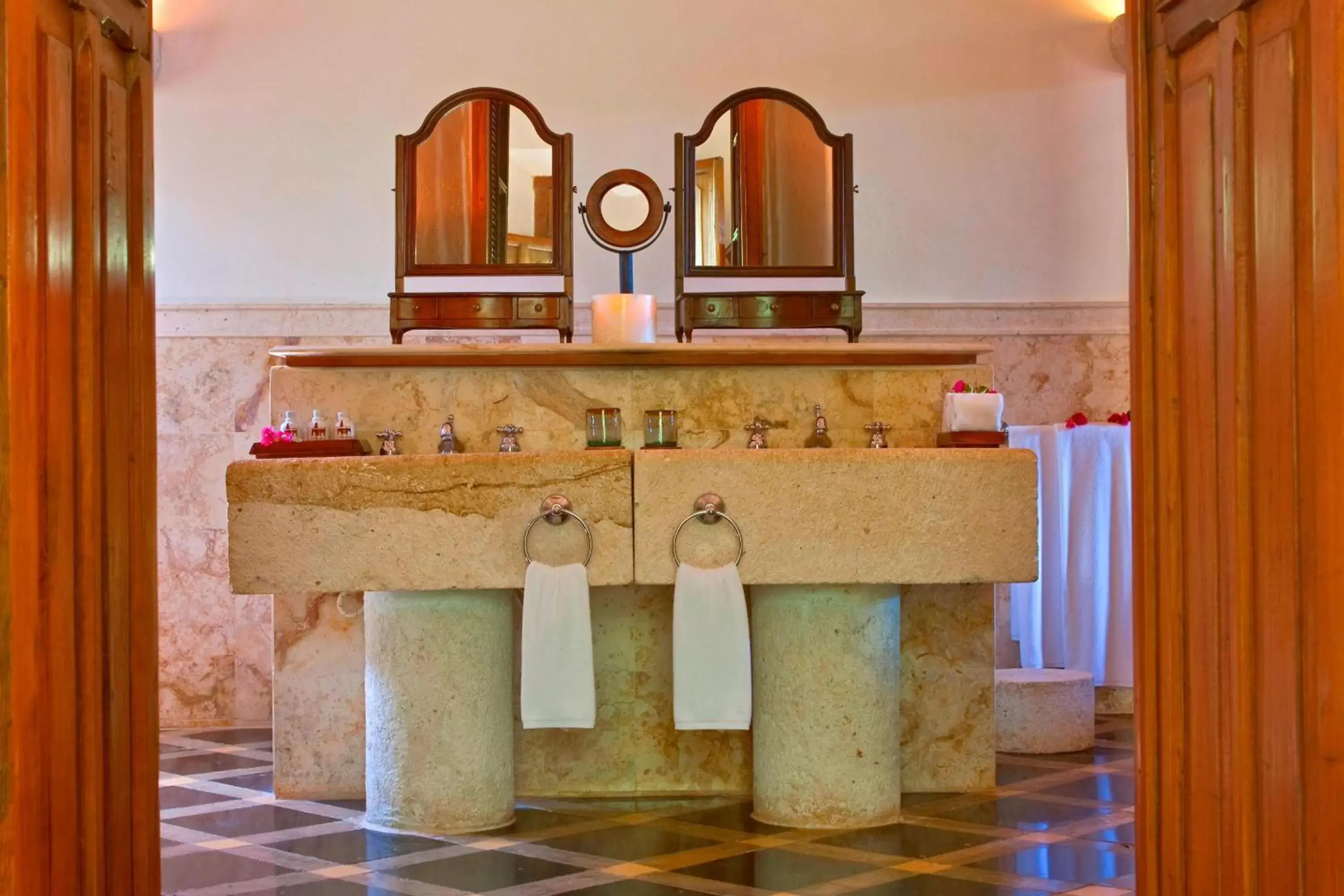 Bathroom in Hacienda Temozon