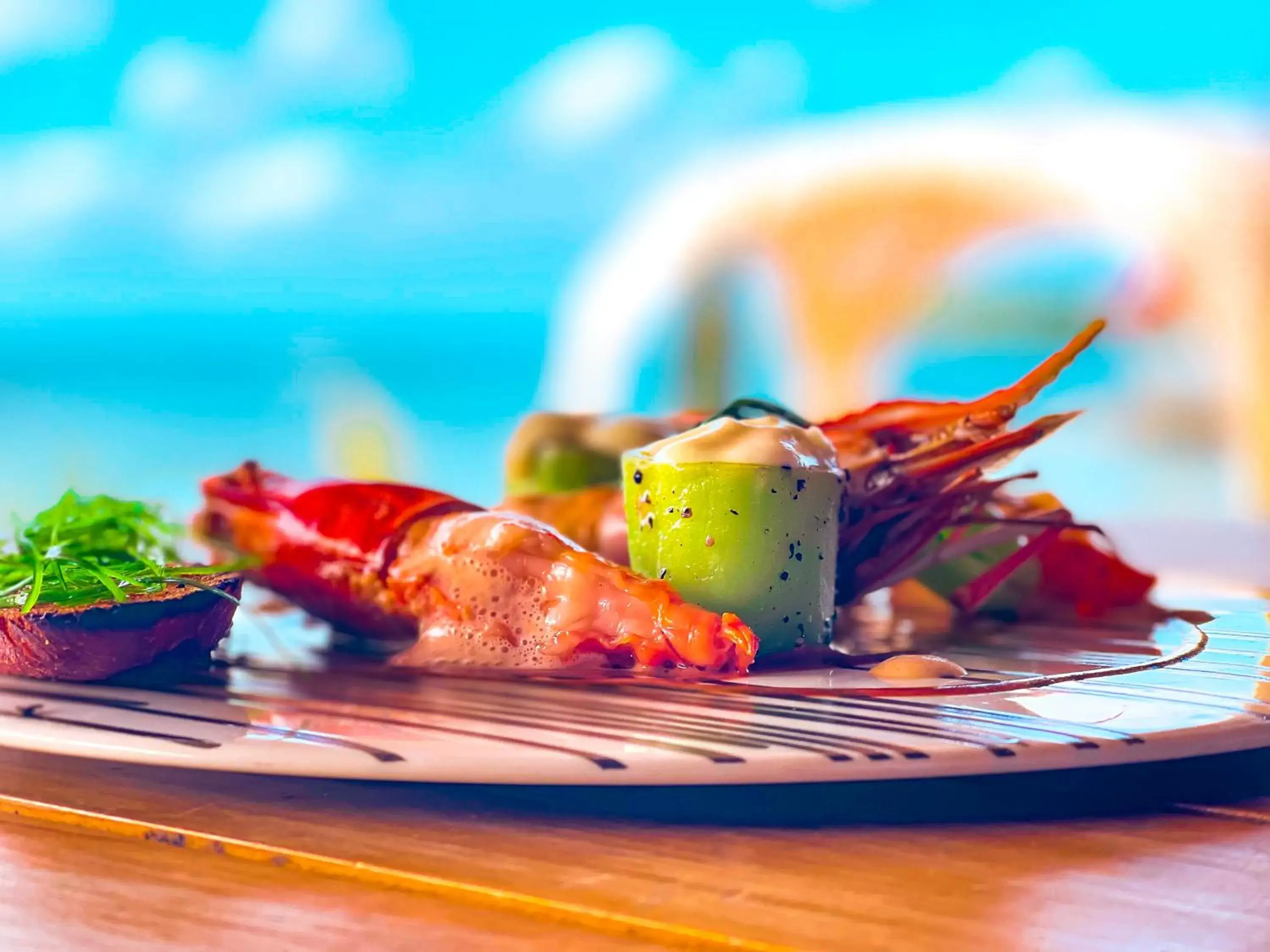 Food close-up in Preskil Island Resort Food close-up in Preskil Island Resort