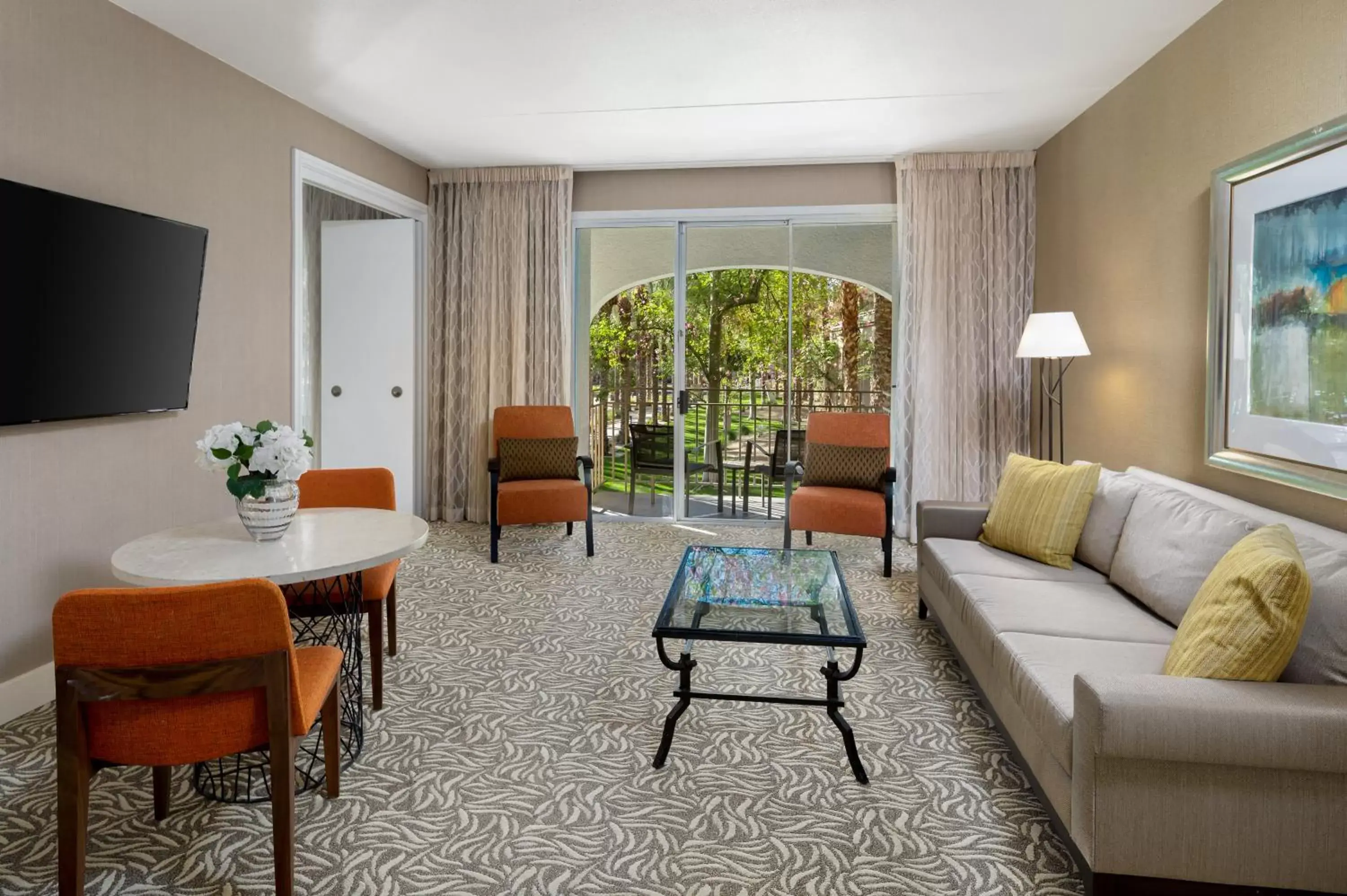 Balcony/Terrace, Seating Area in Hyatt Regency Indian Wells Resort & Spa
