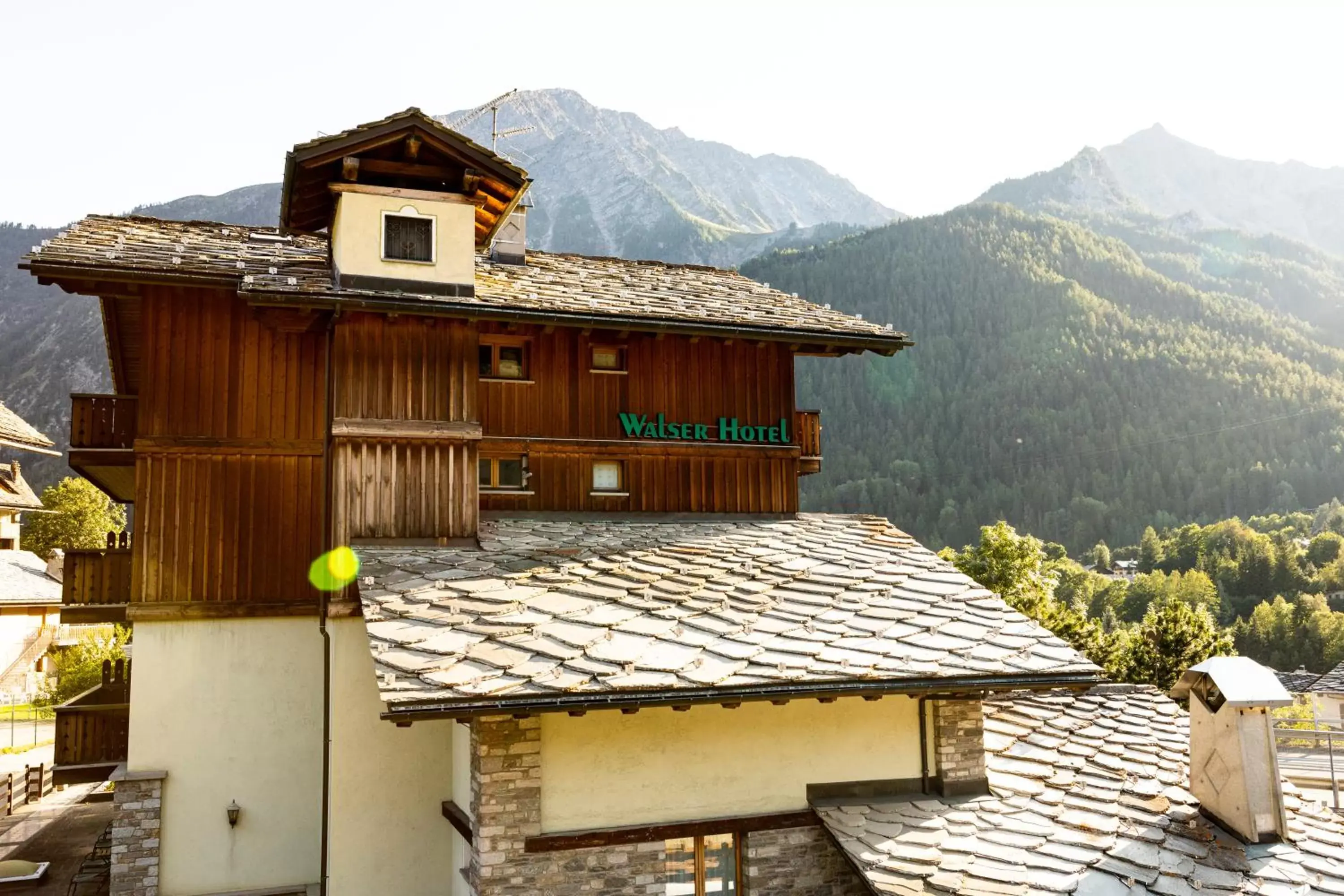 Property Building in Hotel Walser Courmayeur