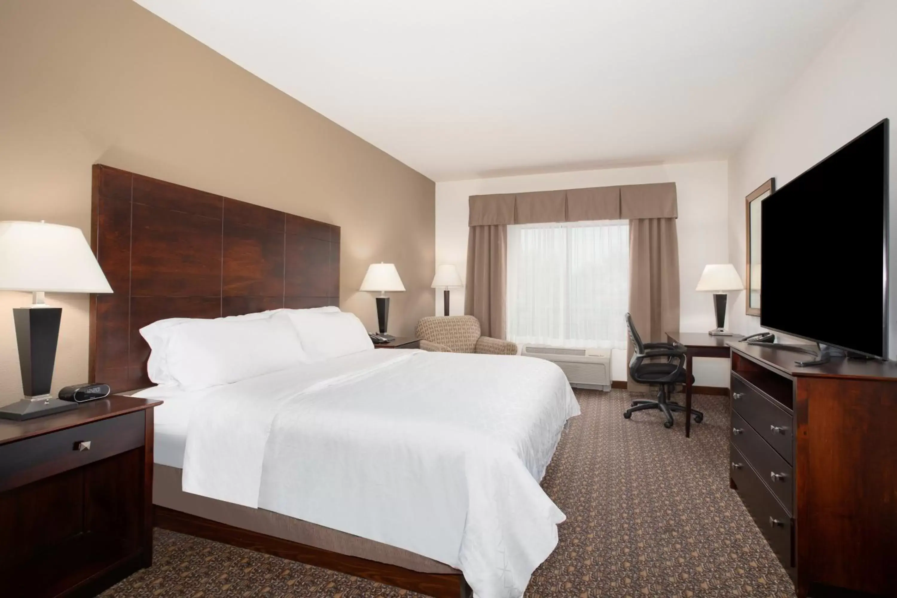 Photo of the whole room, Bed in Holiday Inn Express Hotel & Suites Lander, an IHG Hotel