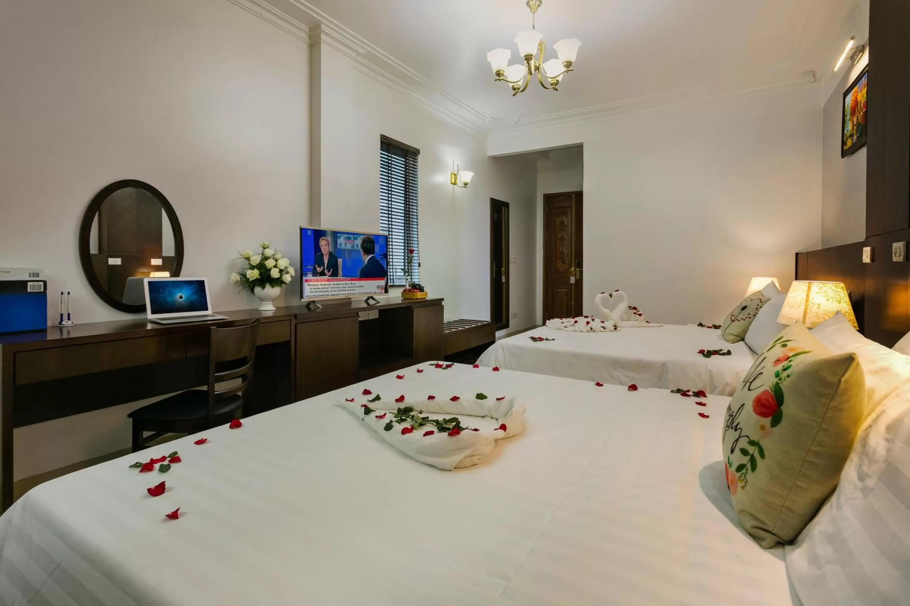 Bed in Hanoi Stella Hotel