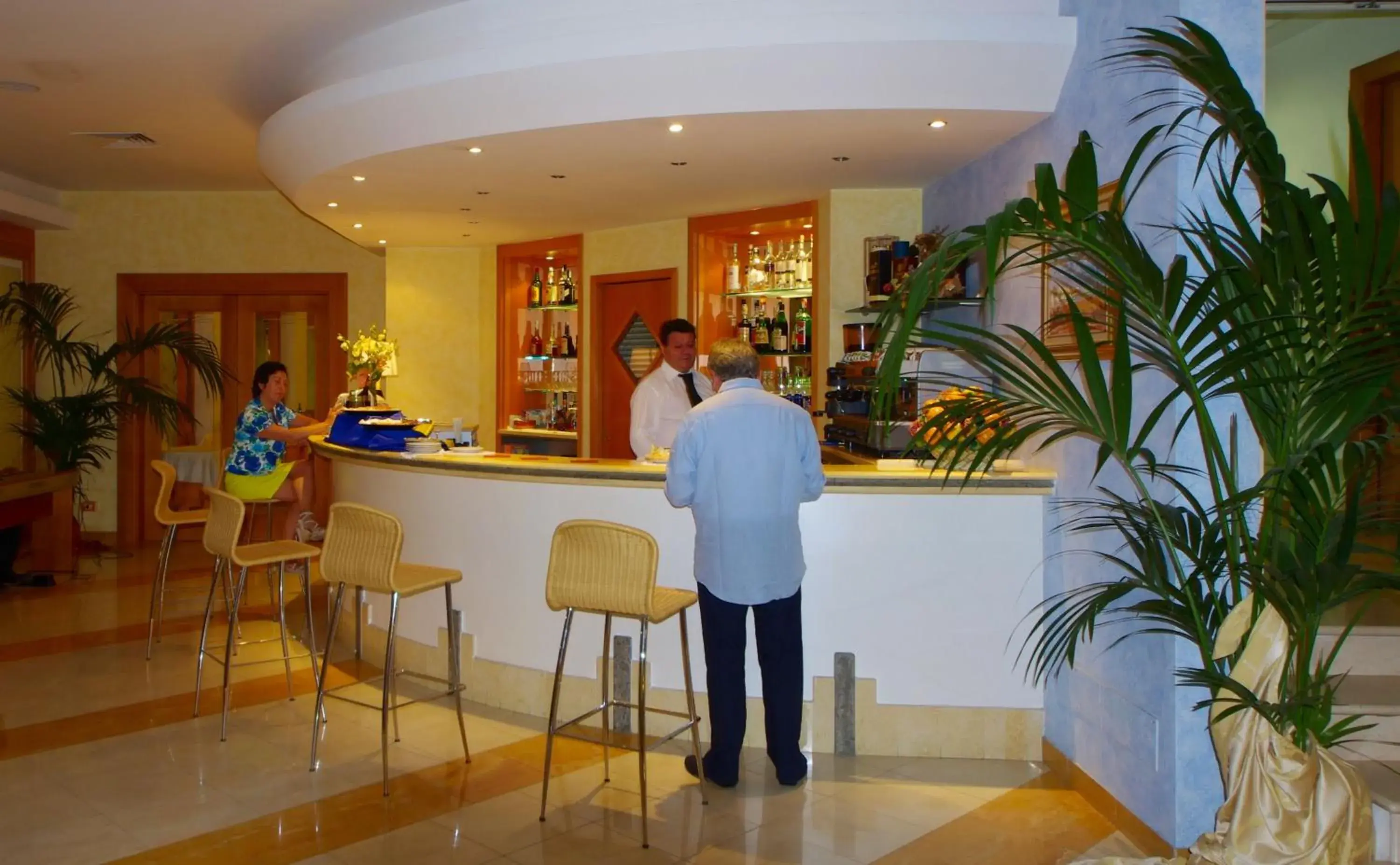 Lounge or bar, Lobby/Reception in Hotel I Melograni