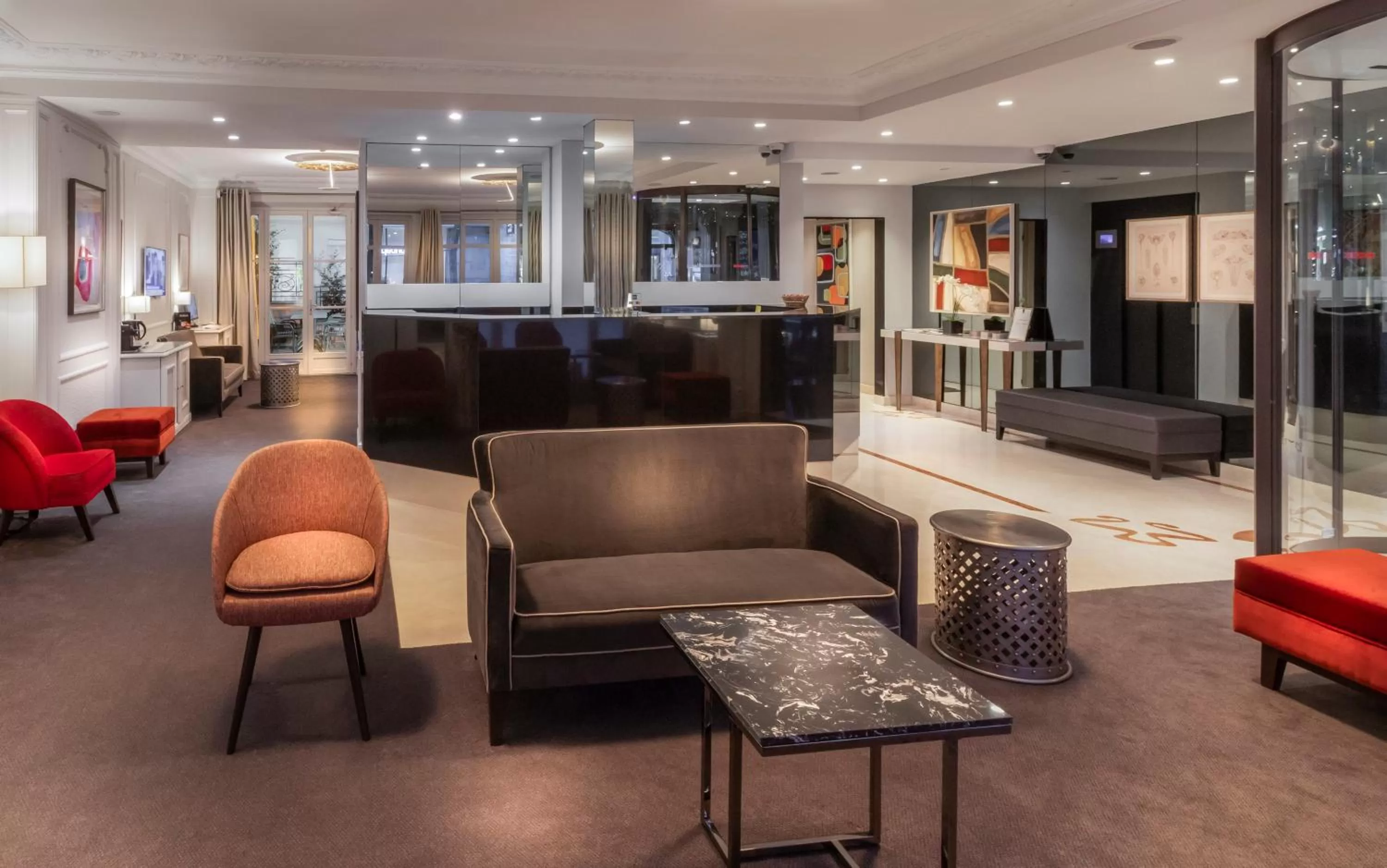 Living room in Elysées Ceramic