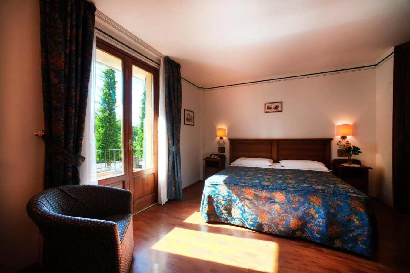 Bed in Albergo La Lanterna