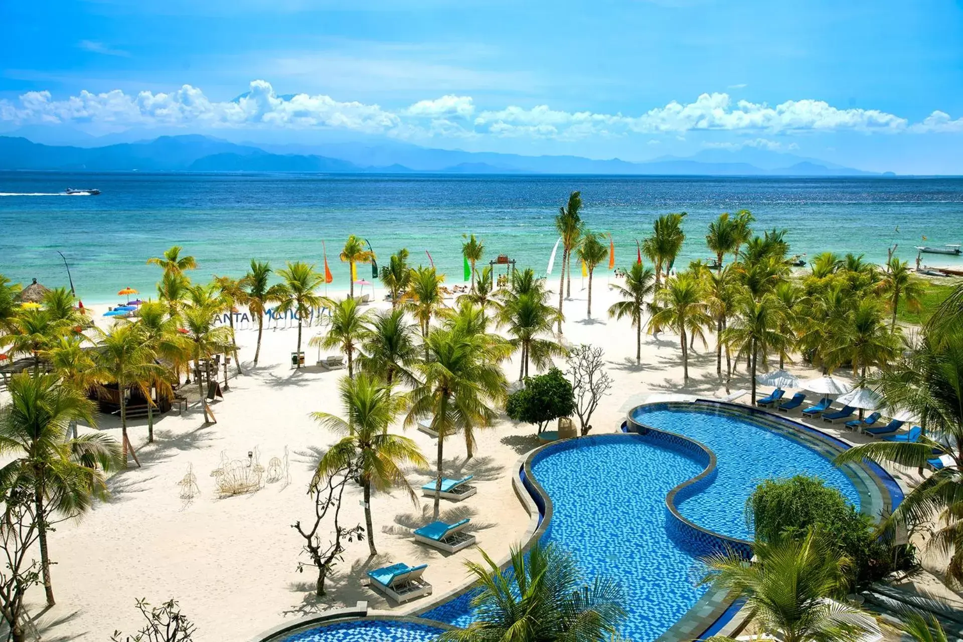 Pool View in Mahagiri Resort Nusa Lembongan