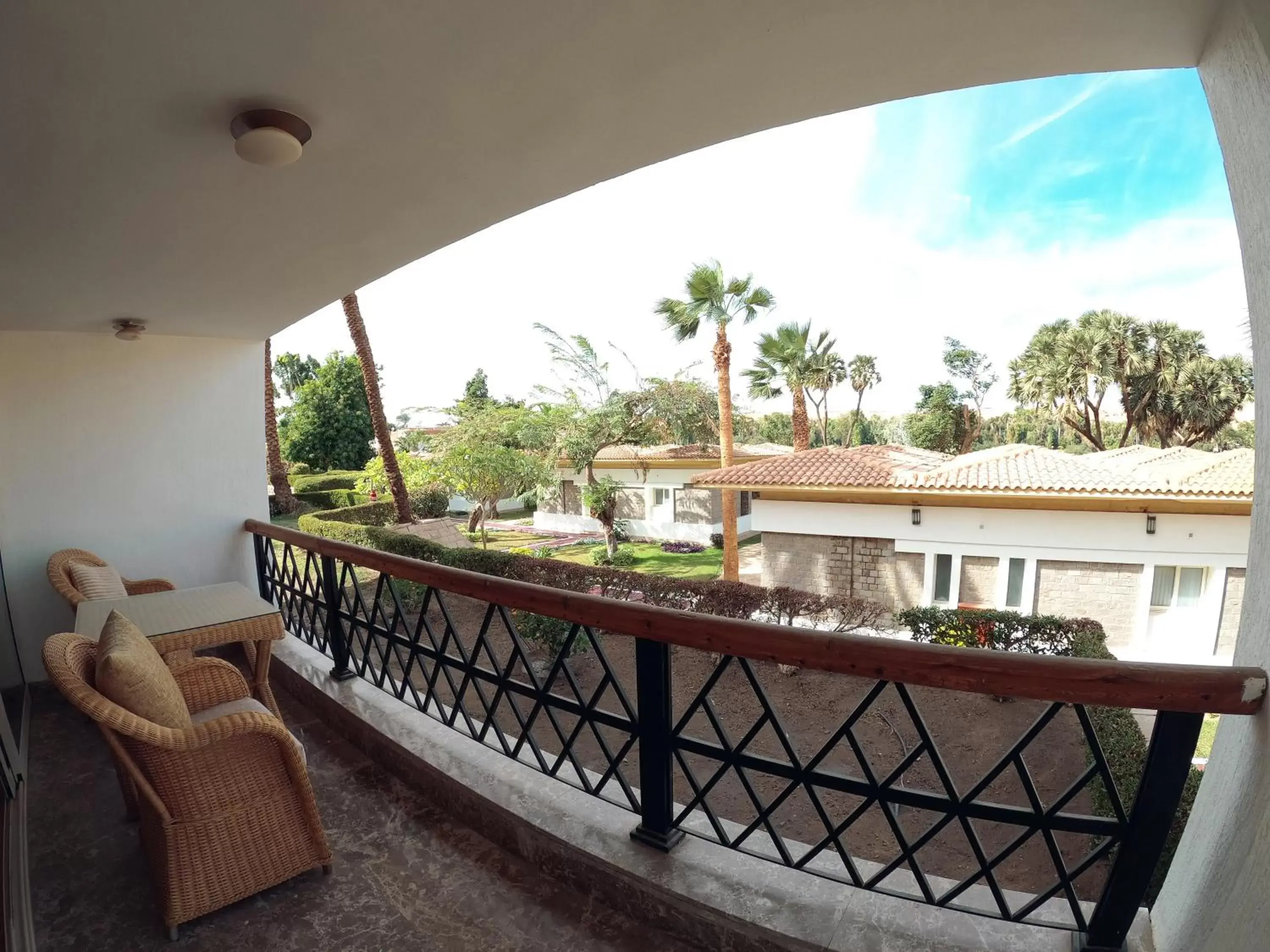 Balcony/Terrace in Mövenpick Resort Aswan