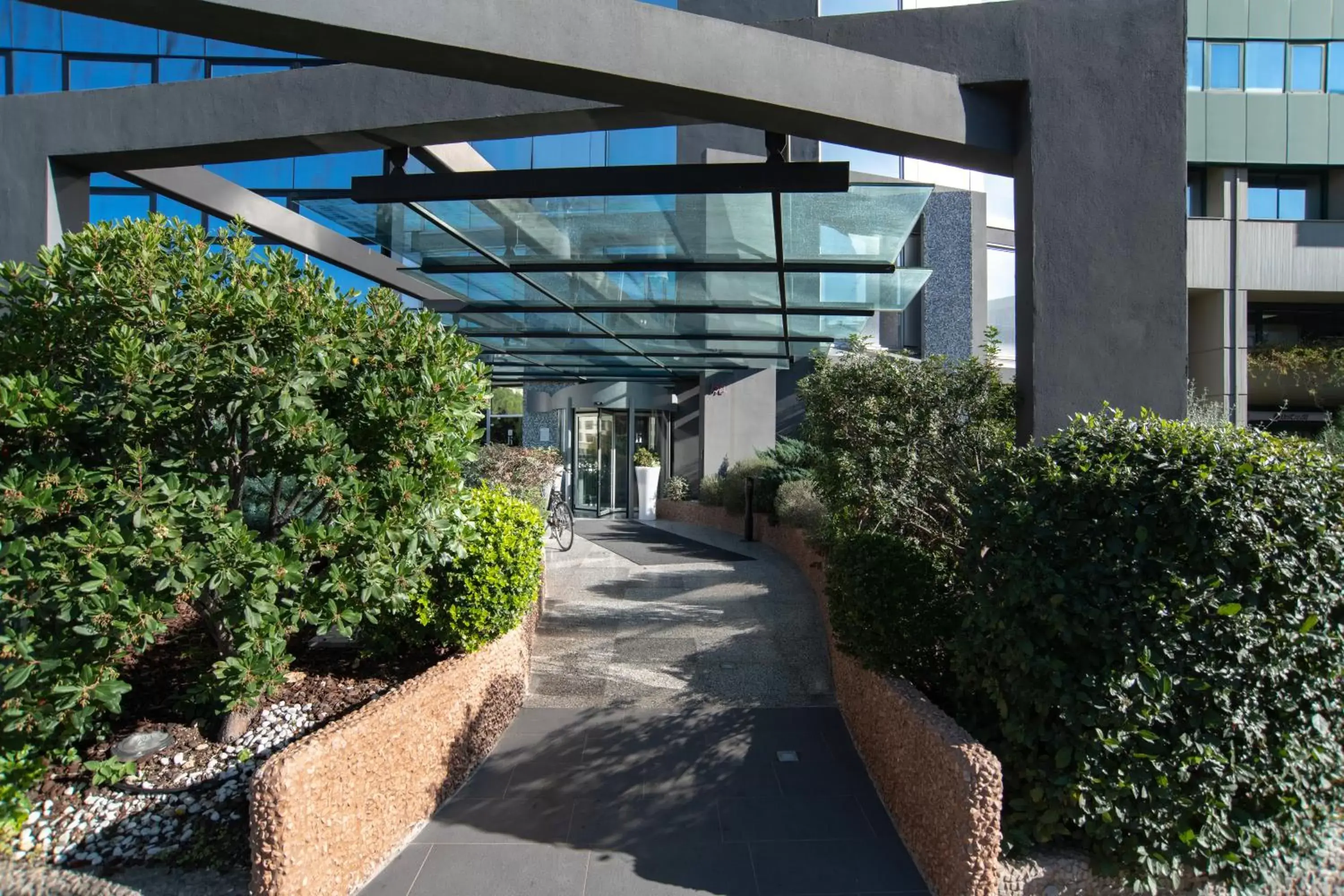 Facade/entrance in Hi Hotel Bari