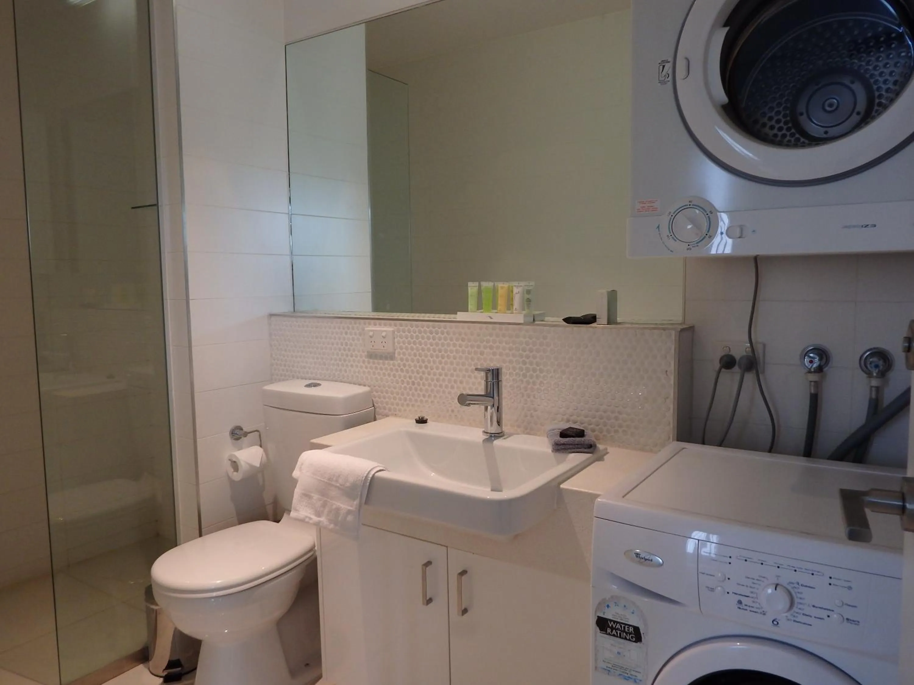 Bathroom in Hiigh Apartments