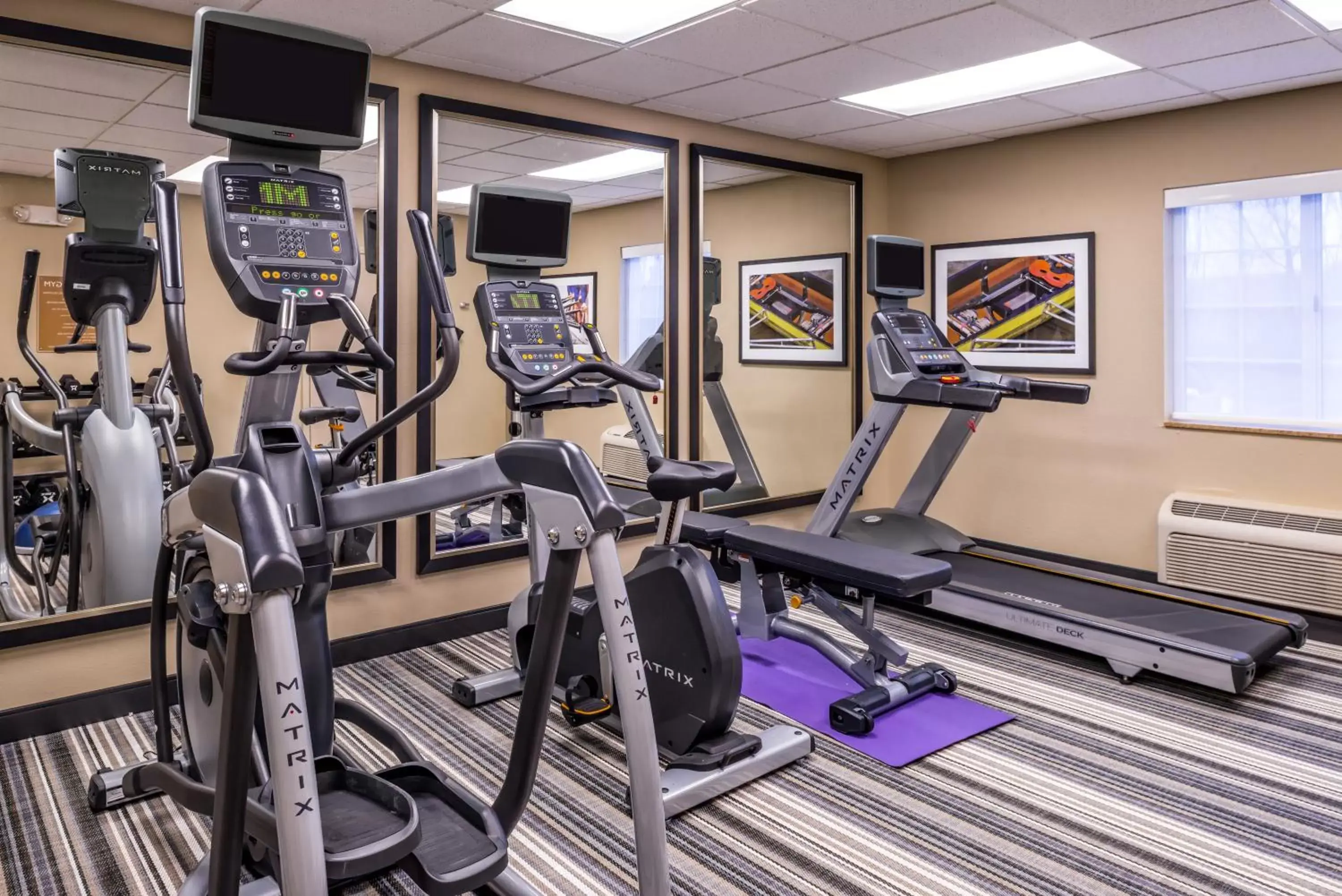 Fitness centre/facilities, Fitness Center/Facilities in Candlewood Suites - Plano North, an IHG Hotel