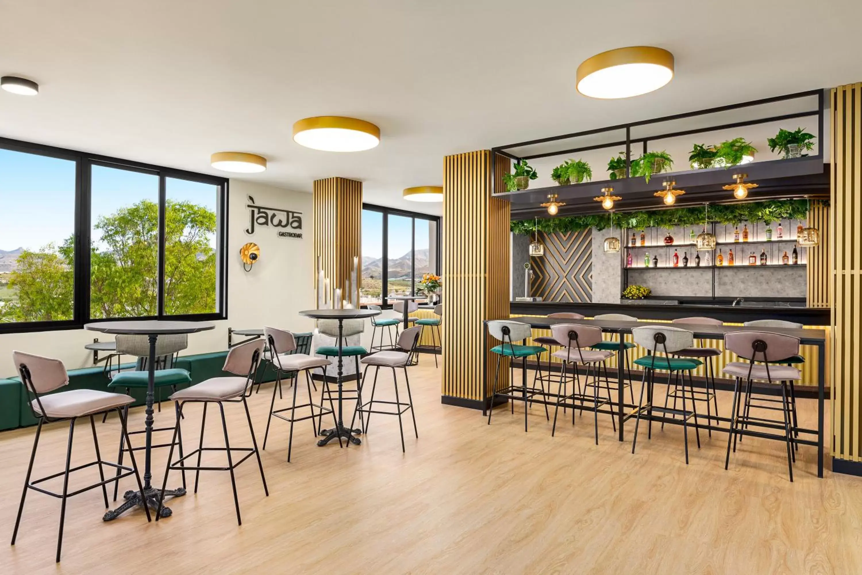 Restaurant/places to eat, Lounge/Bar in Ramada Resort by Wyndham Puerto de Mazarron