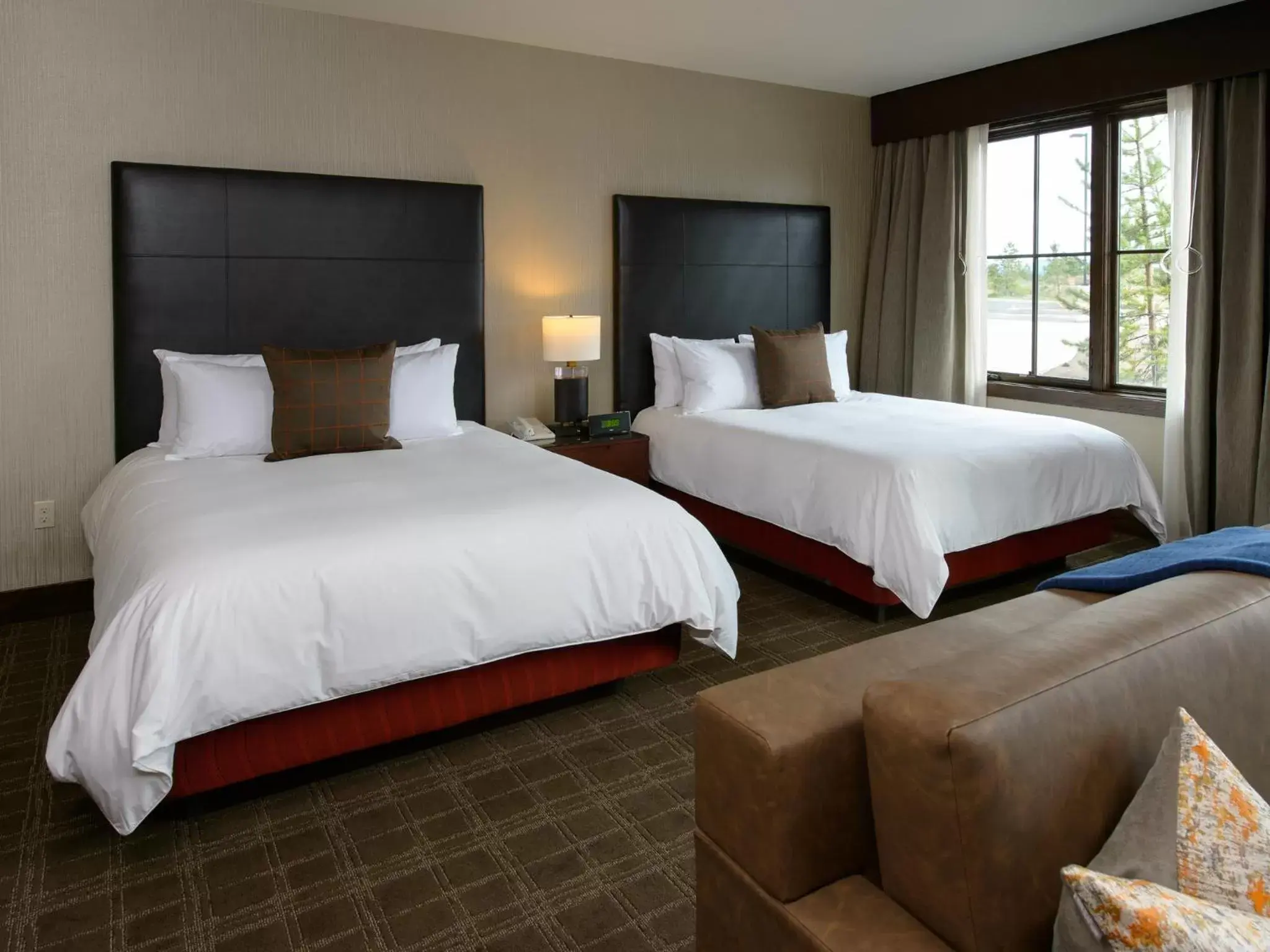 Queen Room with Two Queen Beds with Southern View - Disability Access in Tetherow Hotel Queen Room with Two Queen Beds with Southern View - Disability Access in Tetherow Hotel