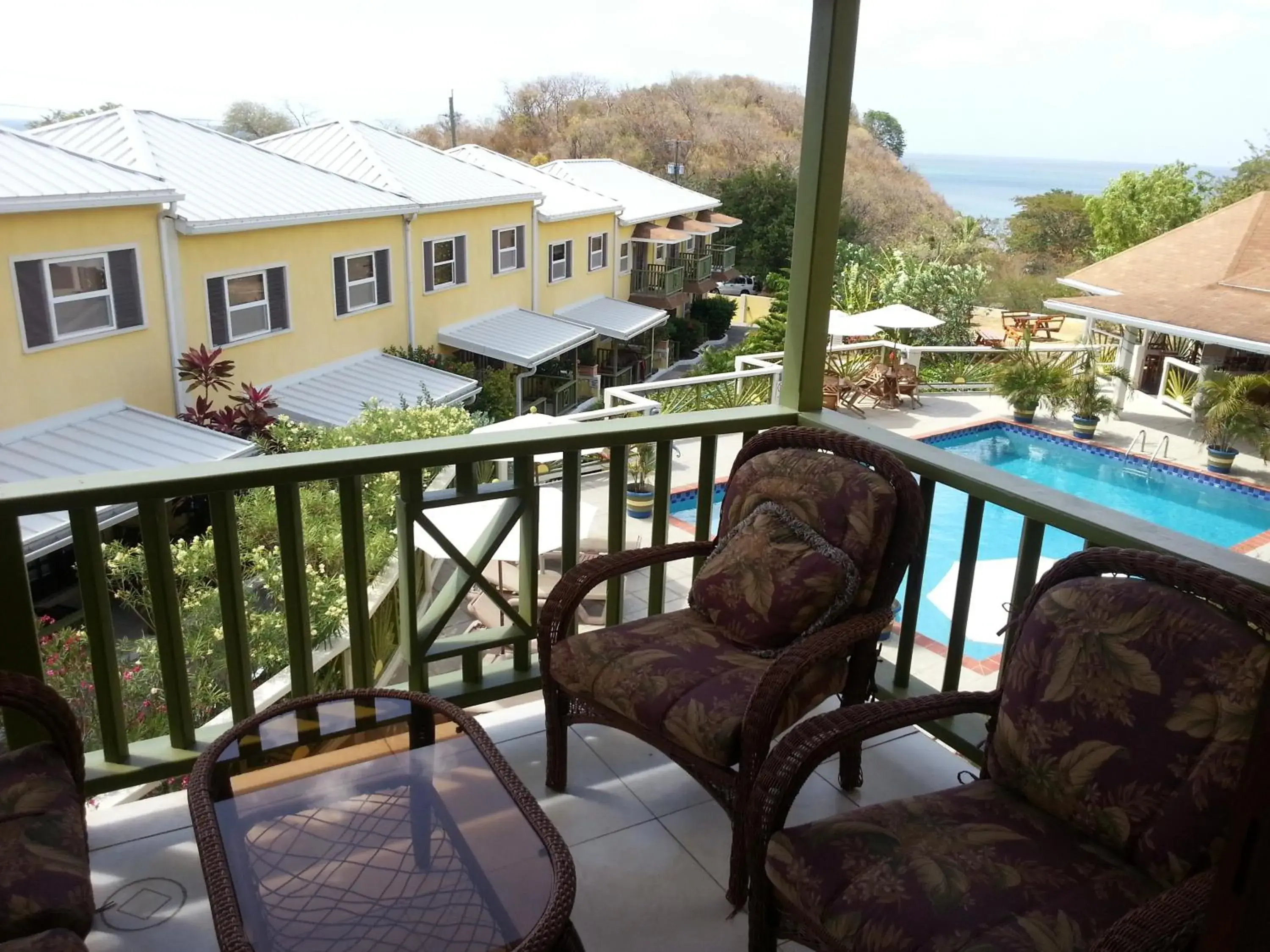 View (from property/room), Pool View in Grooms Beach Villa & Resort