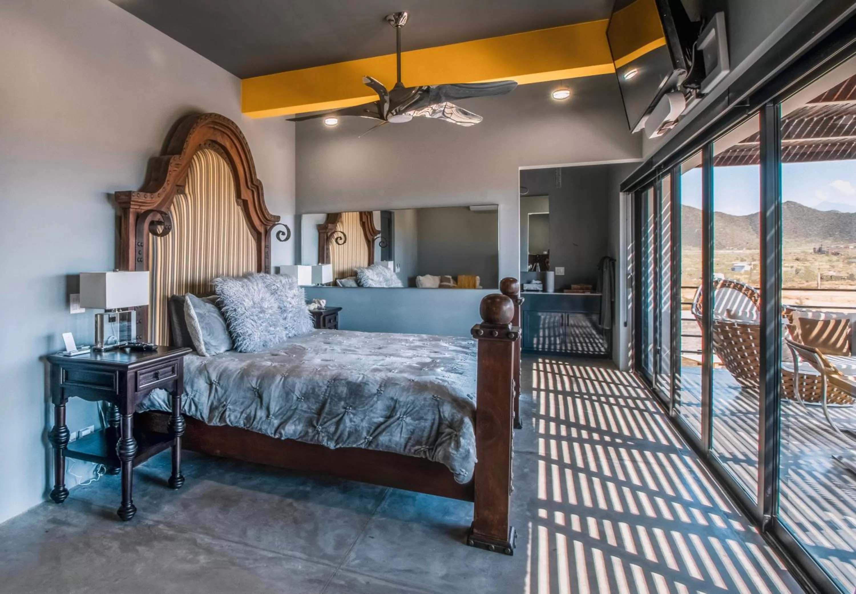 Bed in Cerritos Surf Residences