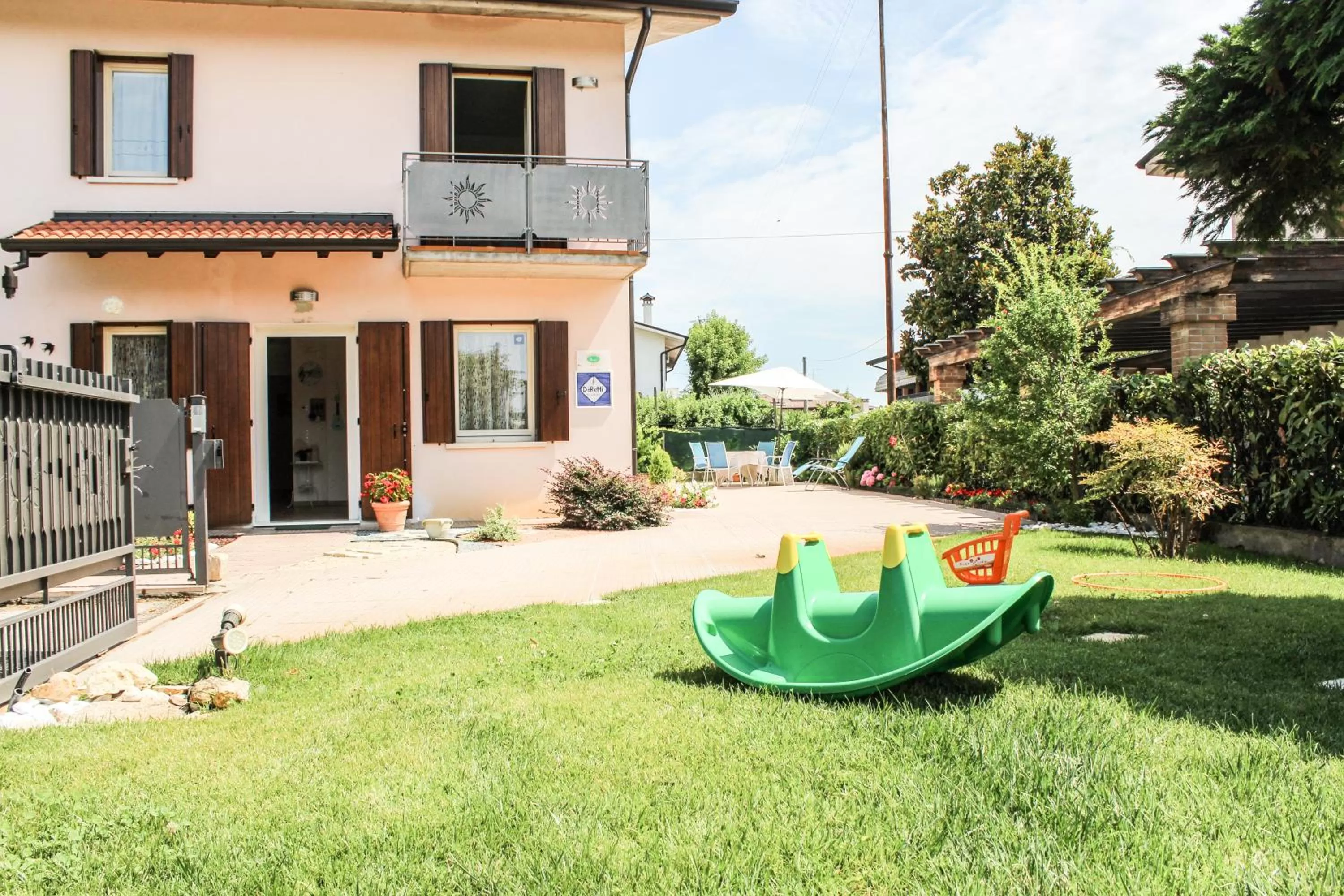 Garden in B&B al Doremi