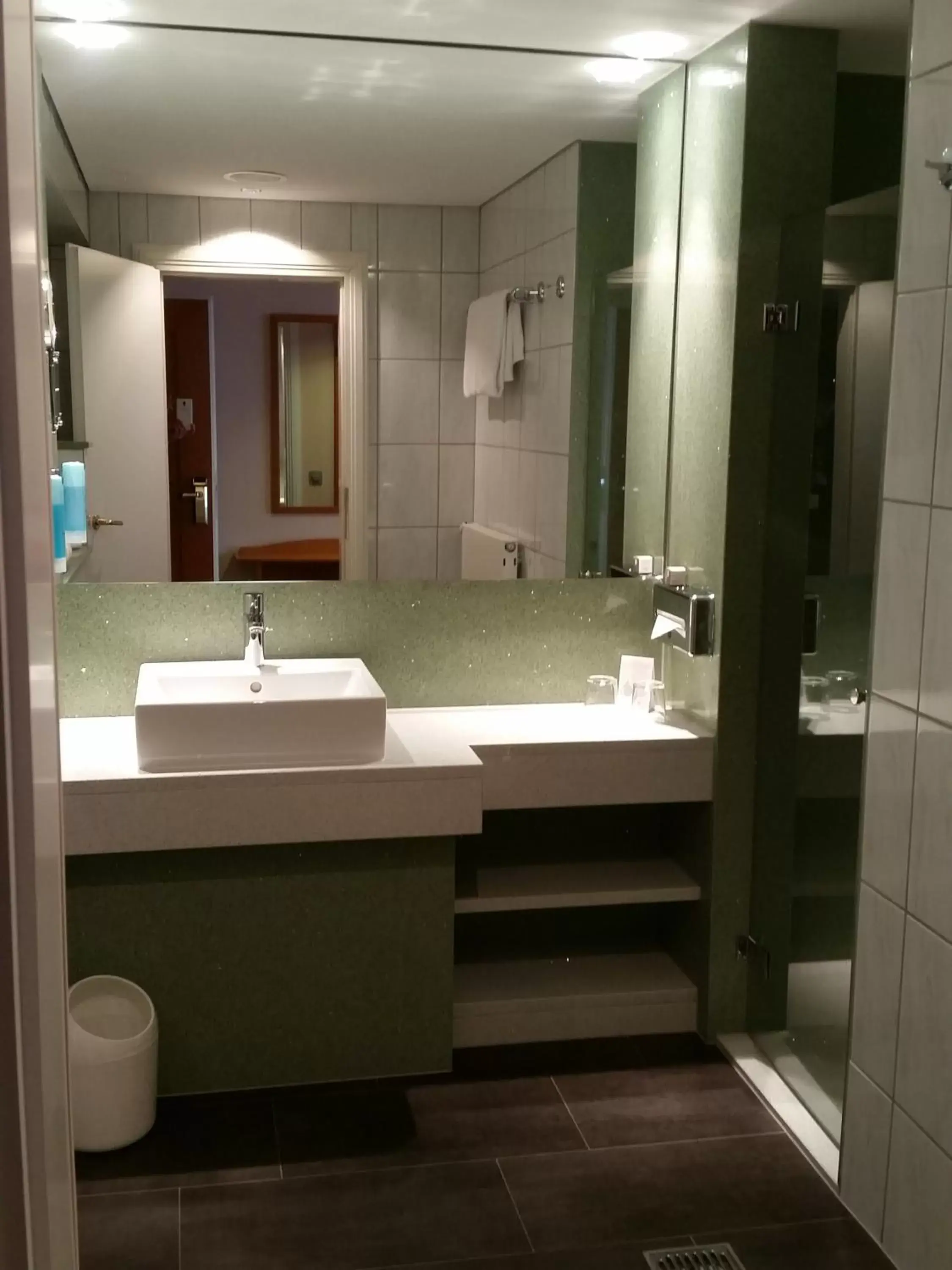 Bathroom in Hotel Meerane