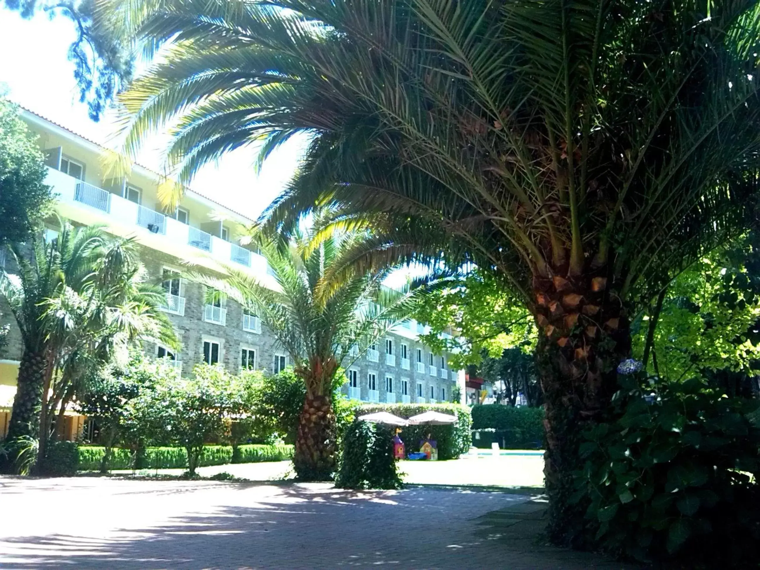 Garden, Property Building in Hotel Grao Vasco