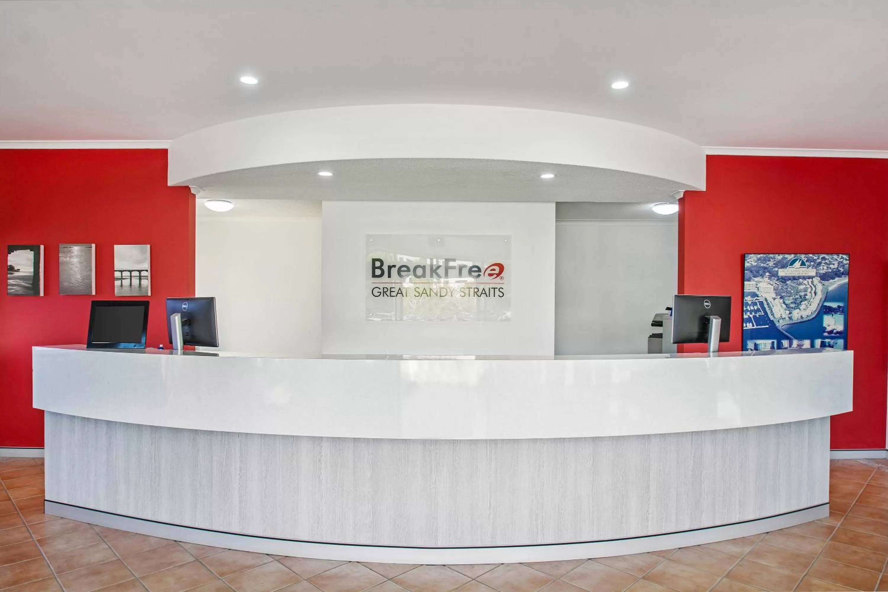 Lobby or reception in BreakFree Great Sandy Straits