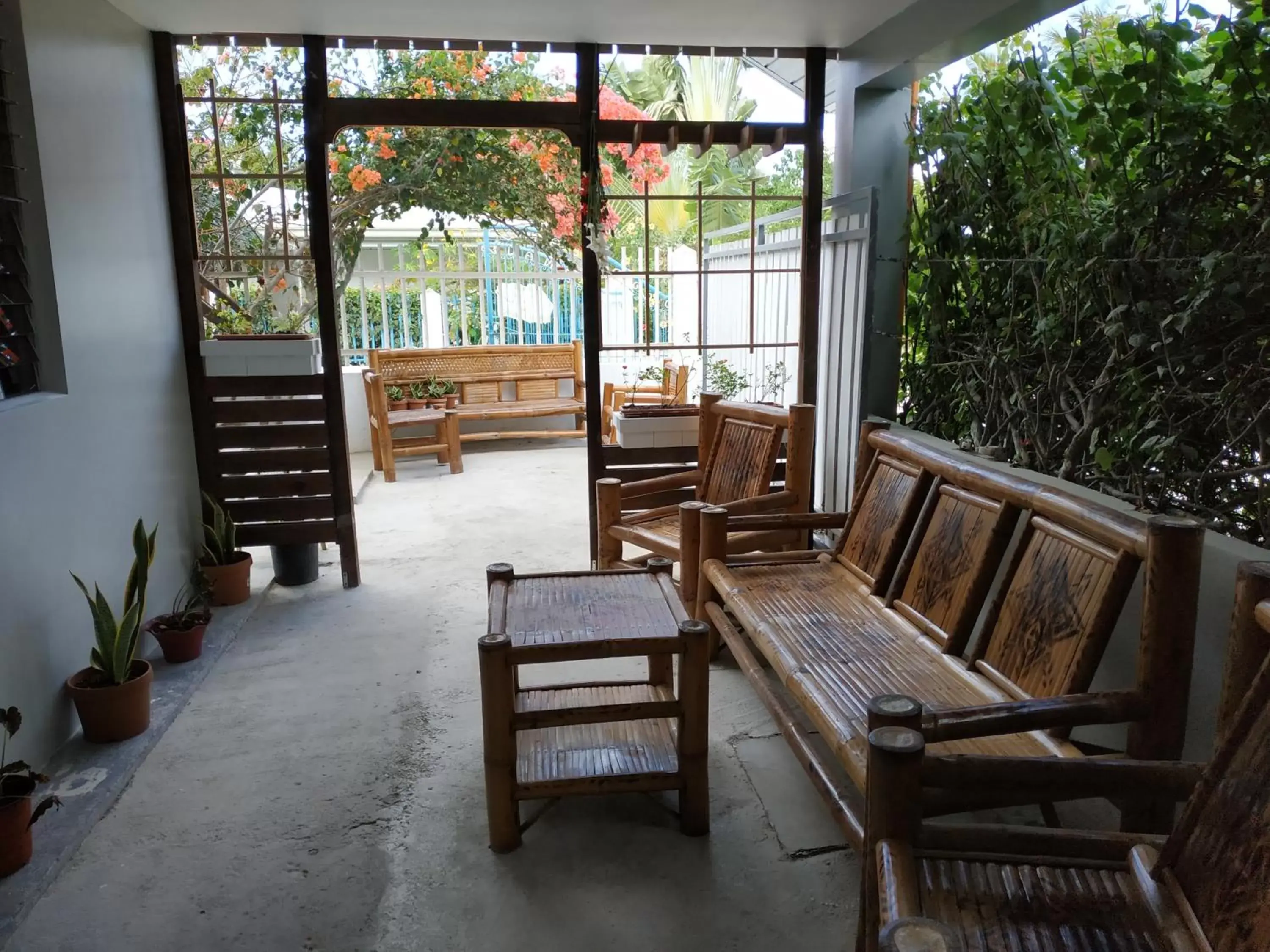 Garden view in Hotel Sisters Inn