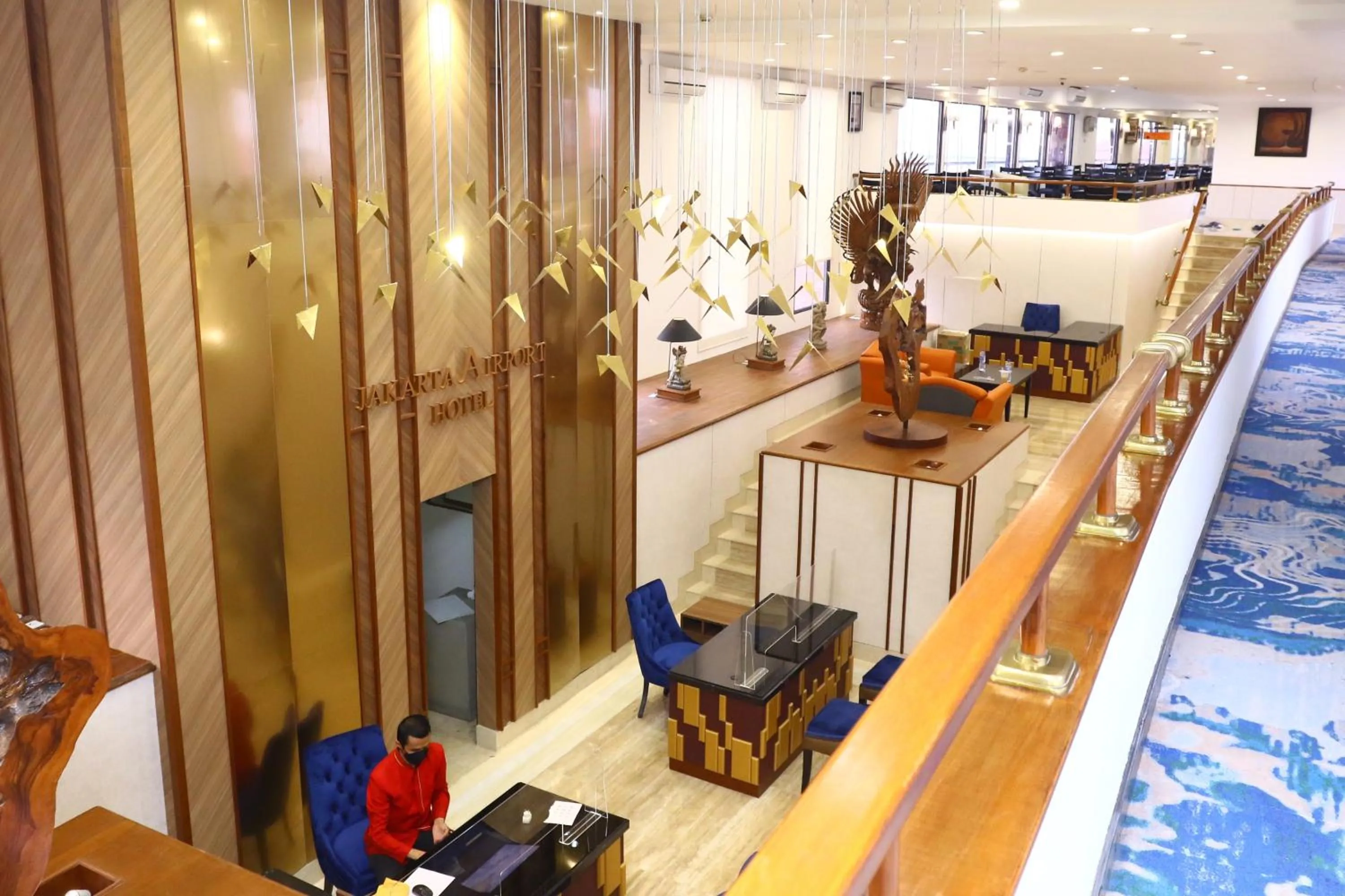 Lobby or reception in Jakarta Airport Hotel