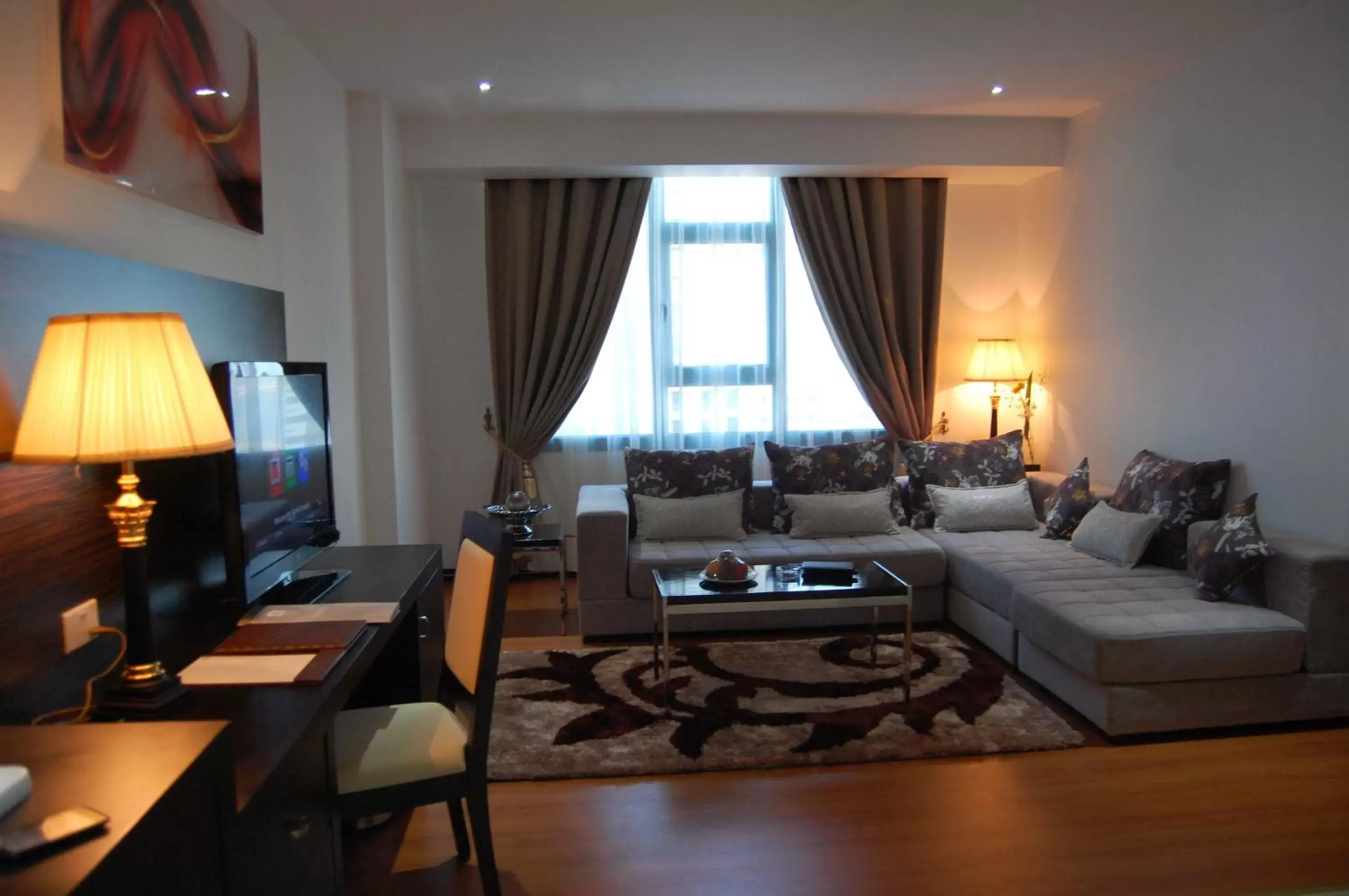 Living room, Seating Area in The Olive Hotel, Juffair