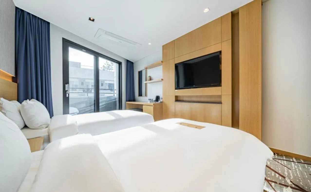 Bed in Sea Cruise Hotel