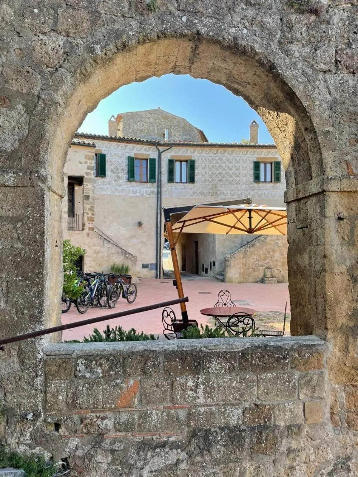 Facade/entrance in Hotel Della Fortezza