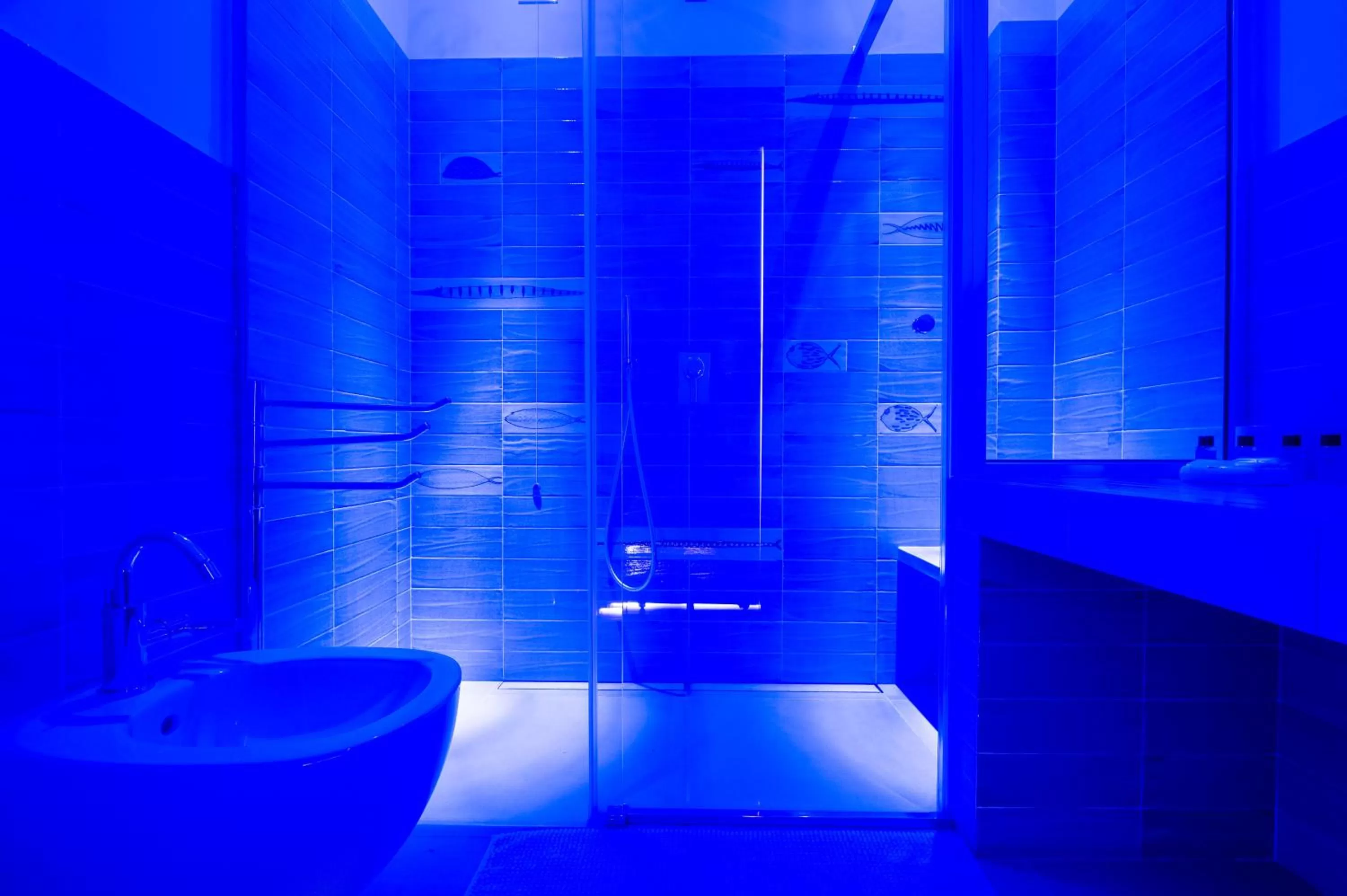 Shower in Casa Evelina Sorrento