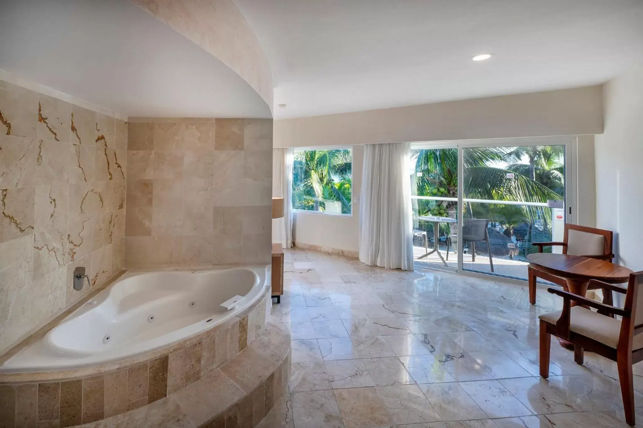 Living room in Viva Azteca by Wyndham, A Trademark All Inclusive Resort