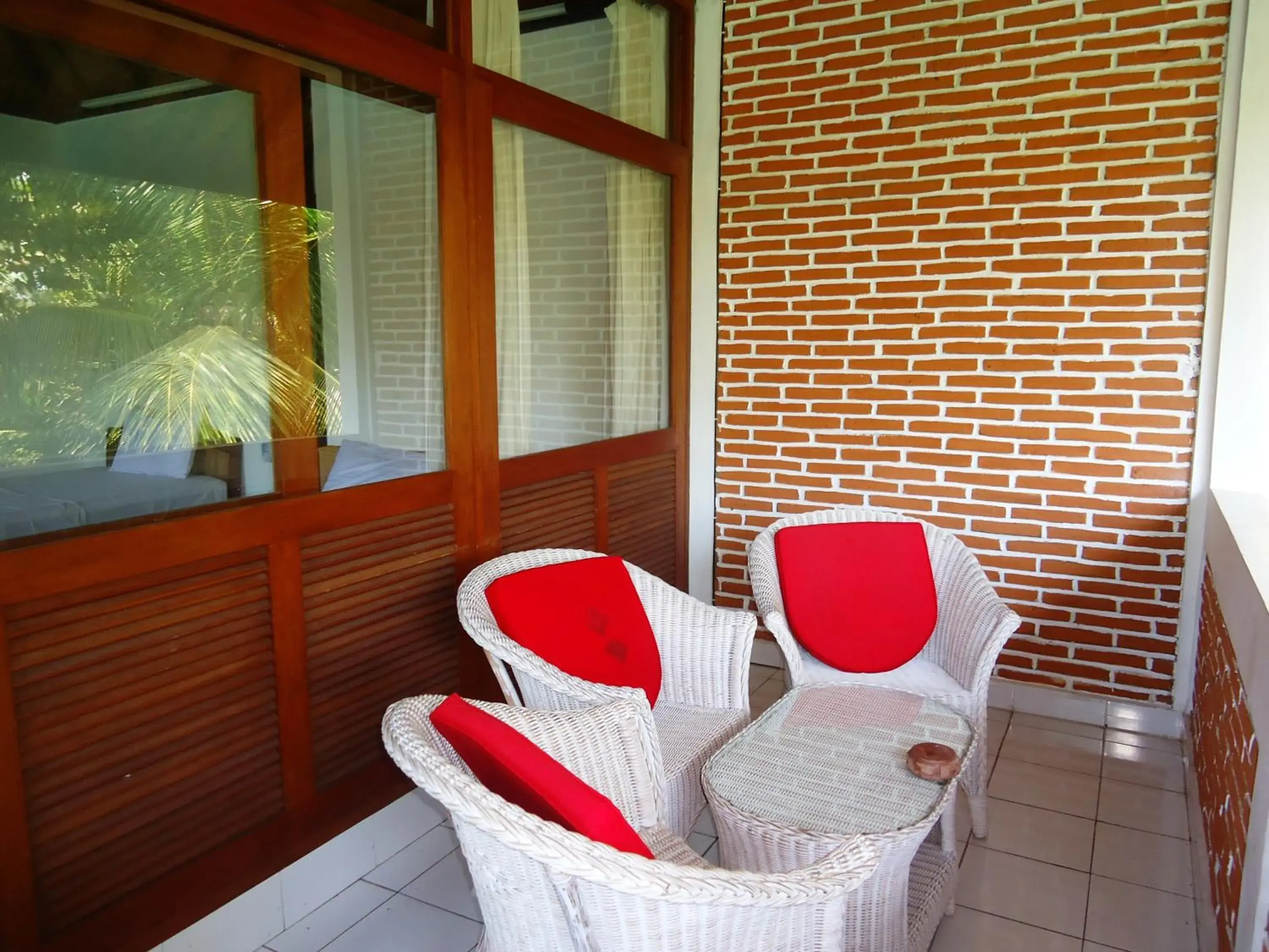 Balcony/Terrace, Seating Area in Argasoka Bungalows
