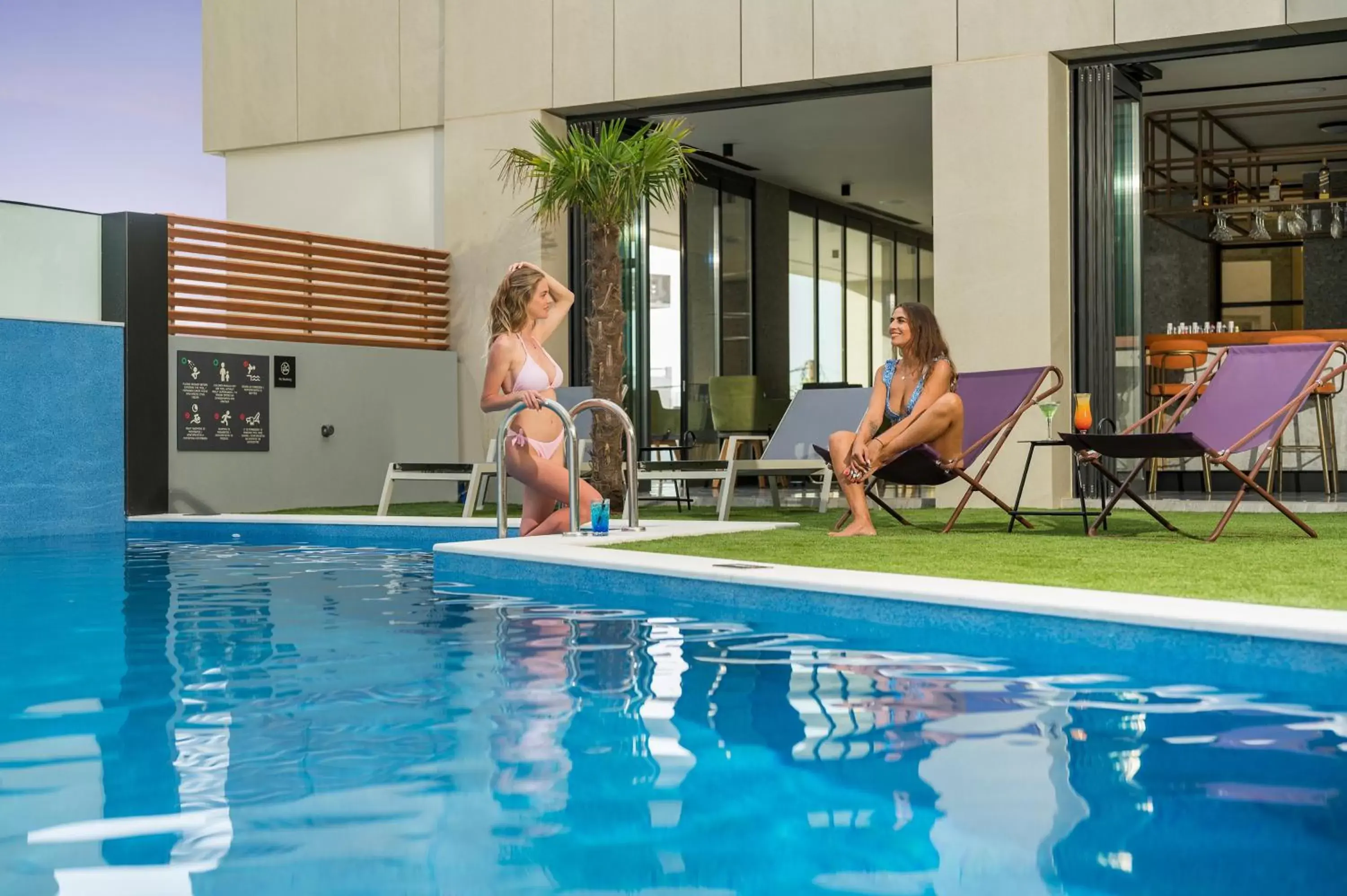 Swimming pool in Hyperion City Hotel & Spa Swimming pool in Hyperion City Hotel & Spa