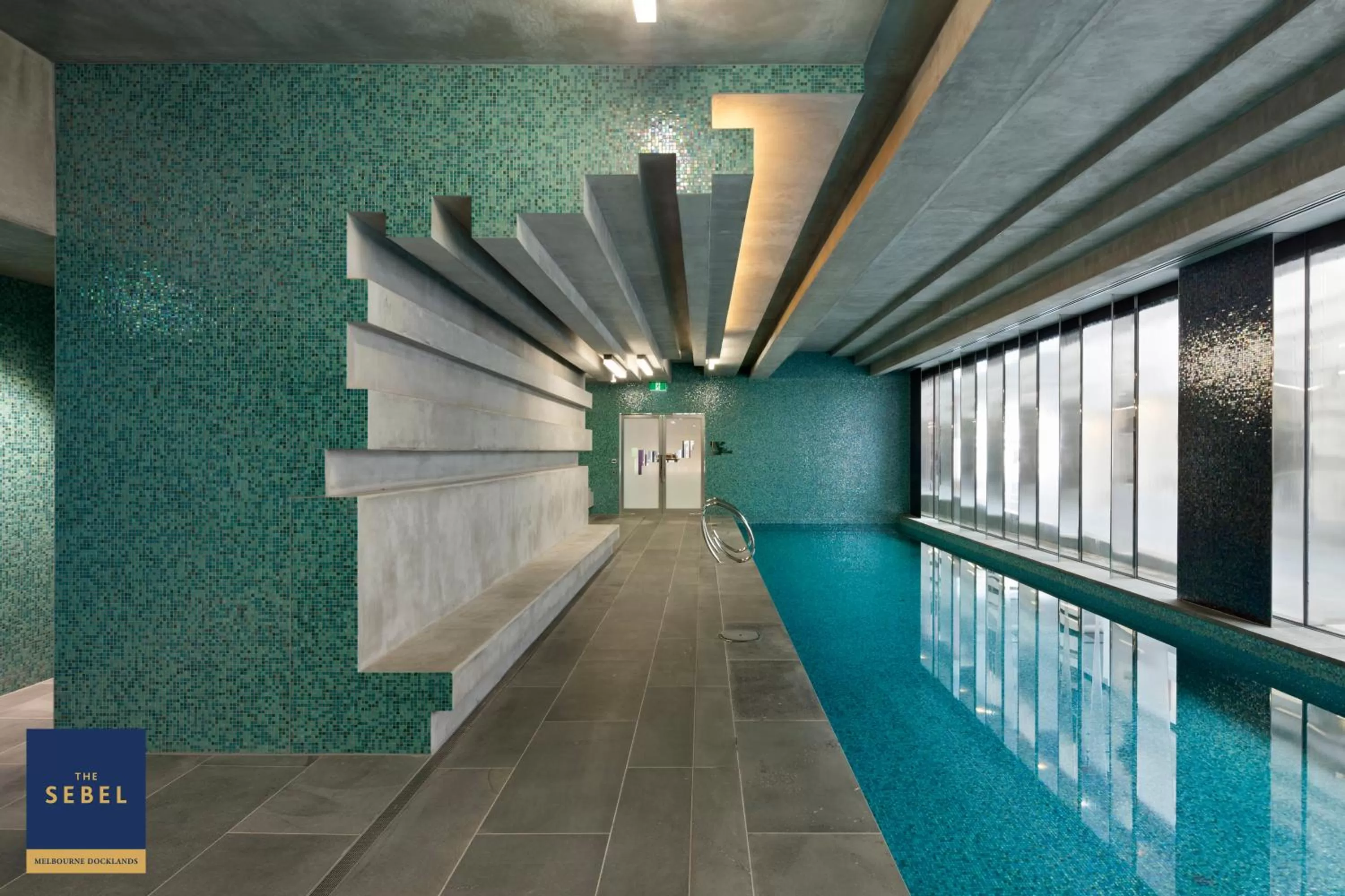 Swimming pool in The Sebel Melbourne Docklands Hotel