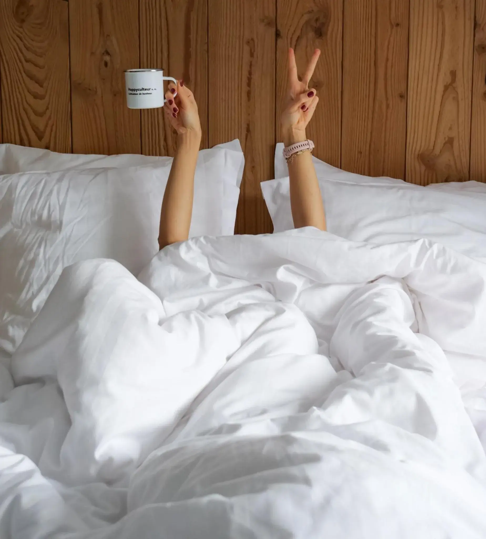 Bed in Plan B Hotel - Living Chamonix