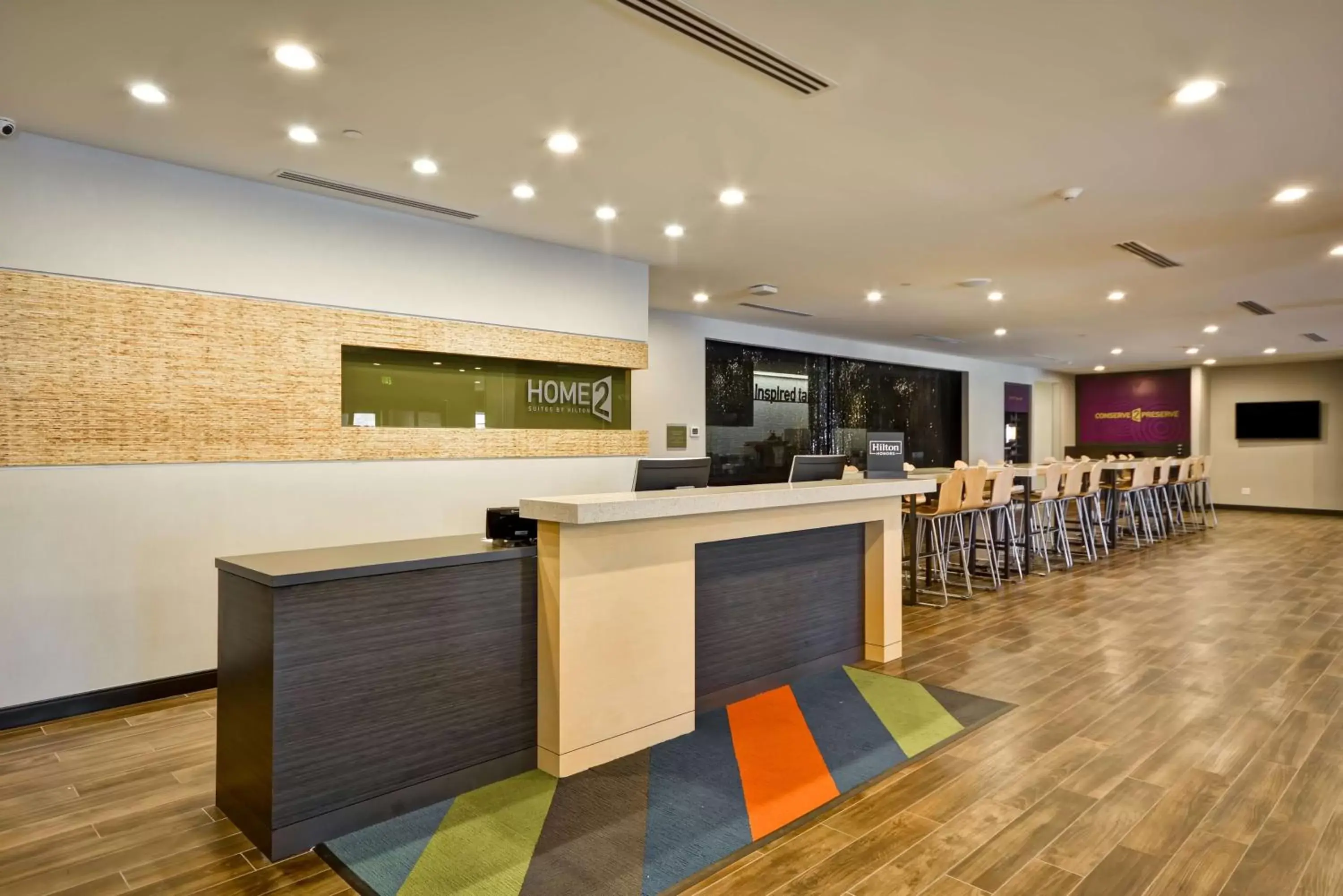 Lobby or reception in Home2 Suites By Hilton Evansville Lobby or reception in Home2 Suites By Hilton Evansville