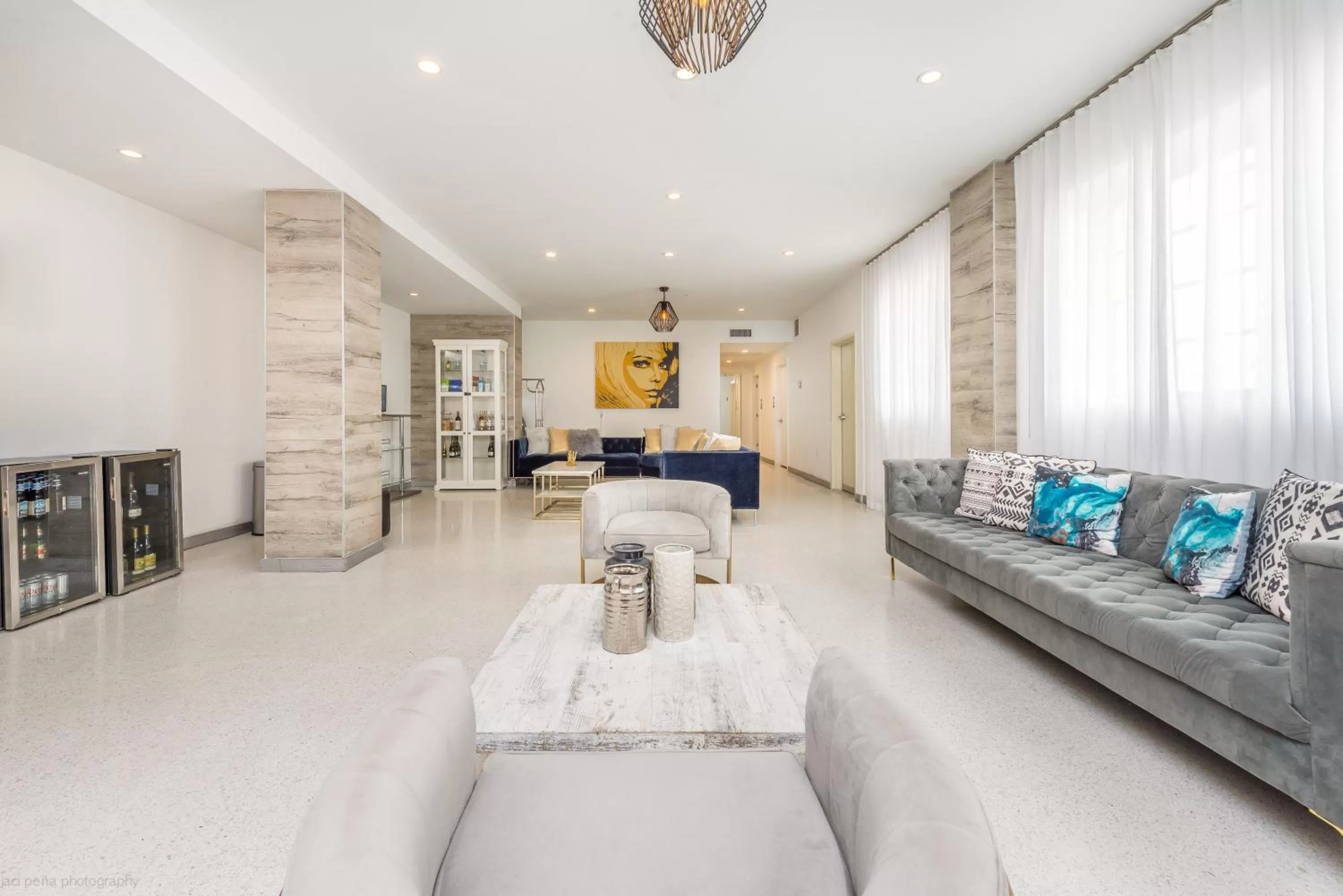 Lobby or reception in Hotel Belleza