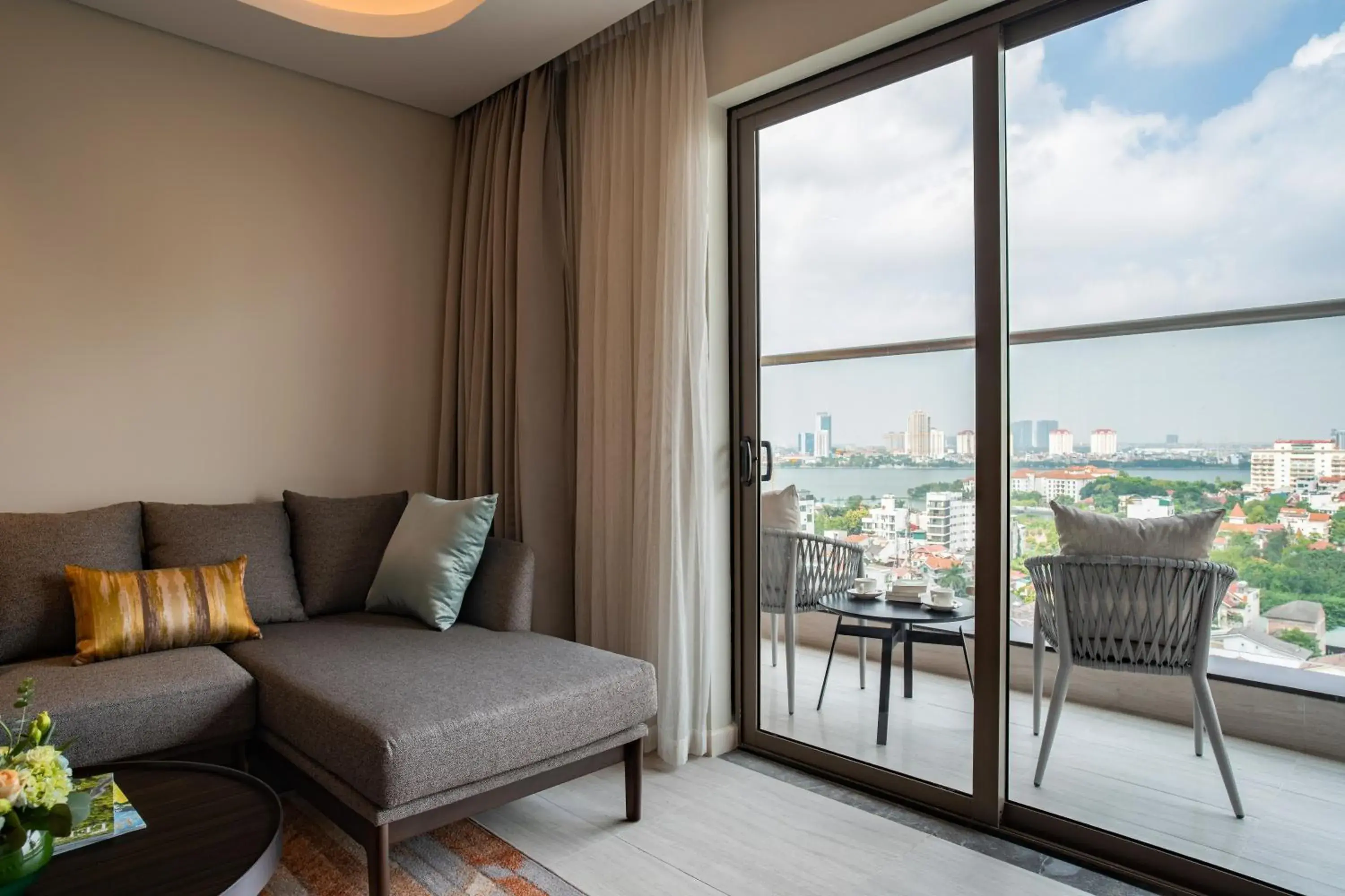 Balcony/Terrace in Oakwood Residence Hanoi