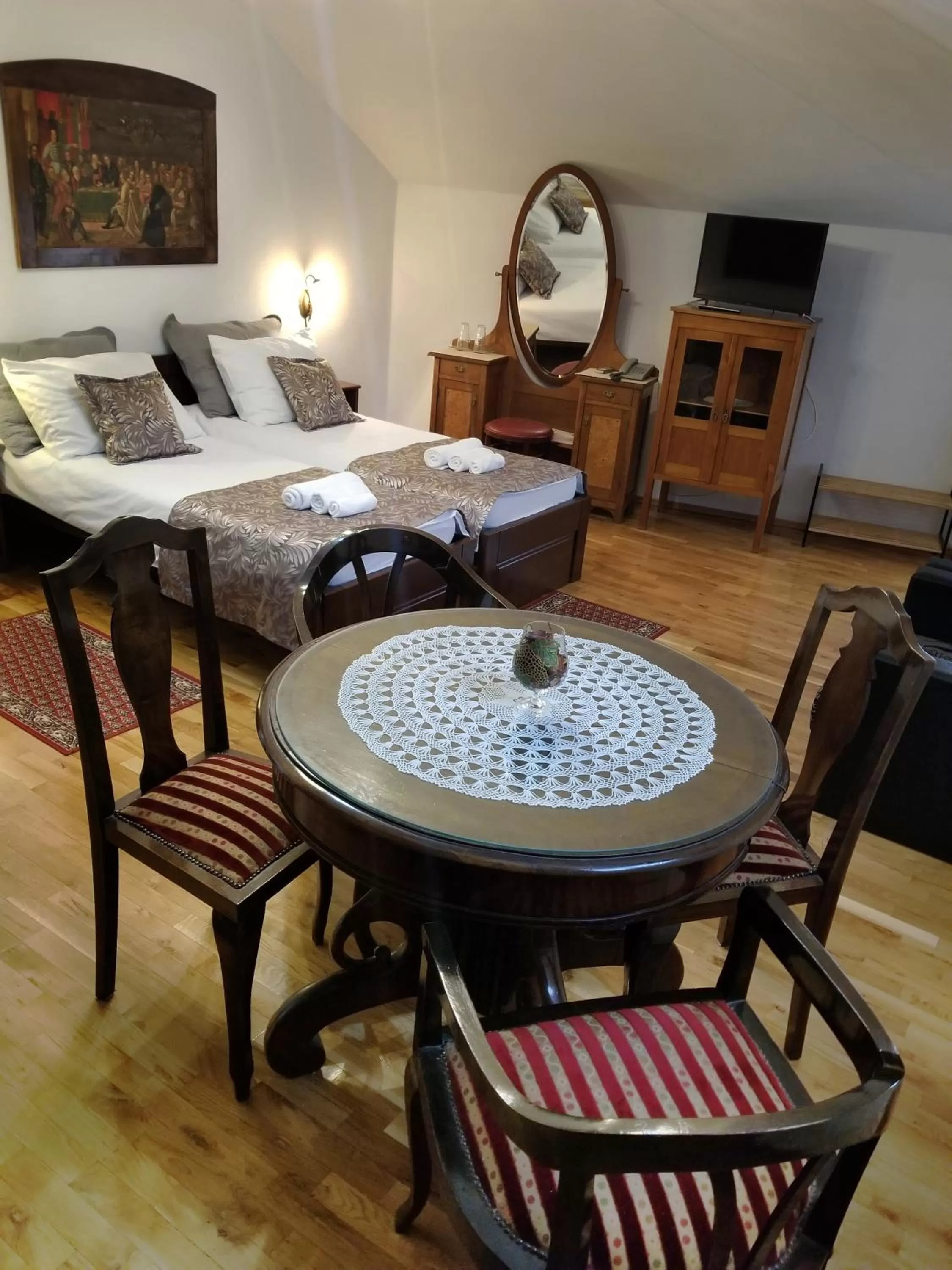 Photo of the whole room, Bed in Wellness B&B Winery Sontacchi