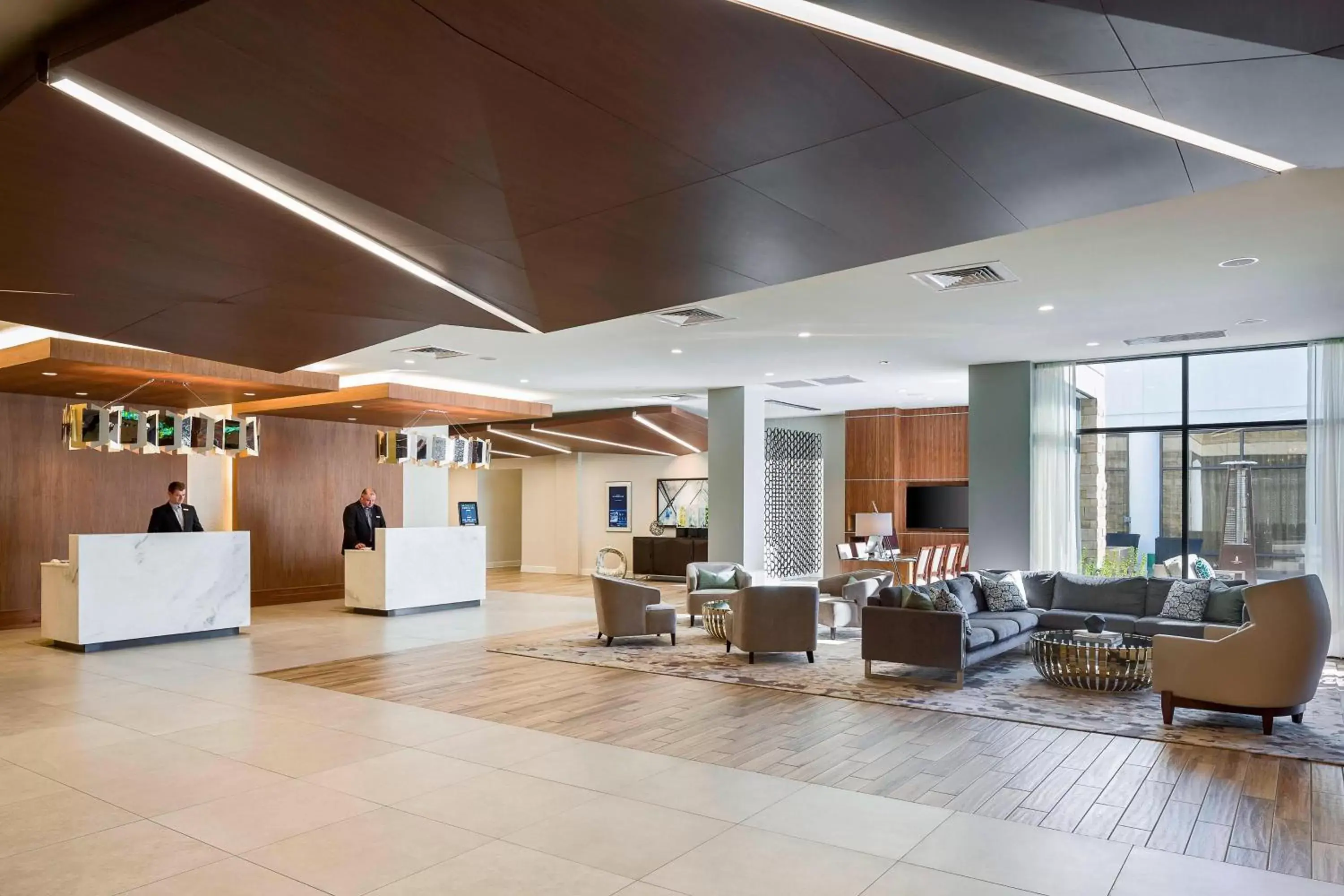 Lobby or reception in North Charleston Marriott