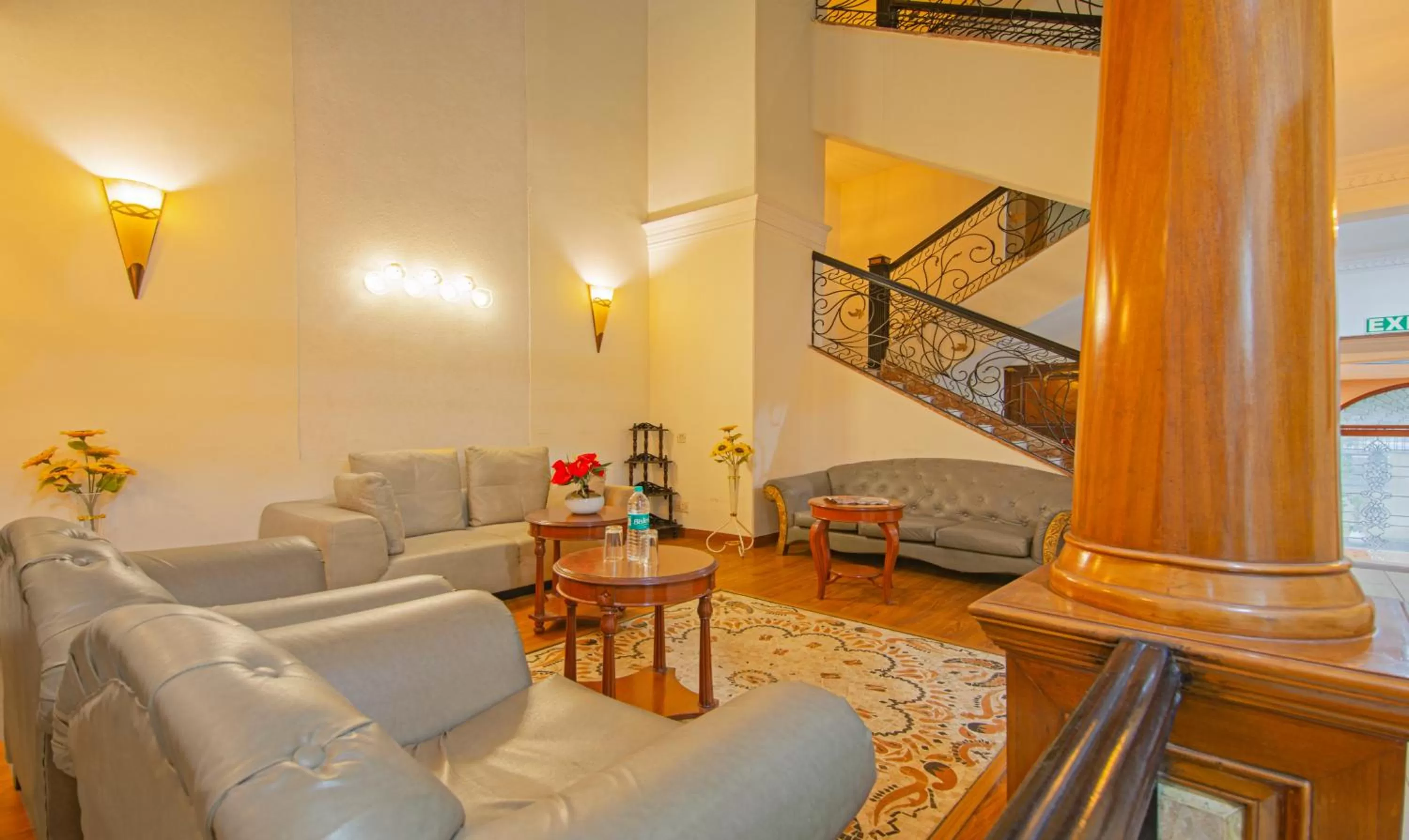 Seating area in Treebo Corporate Park