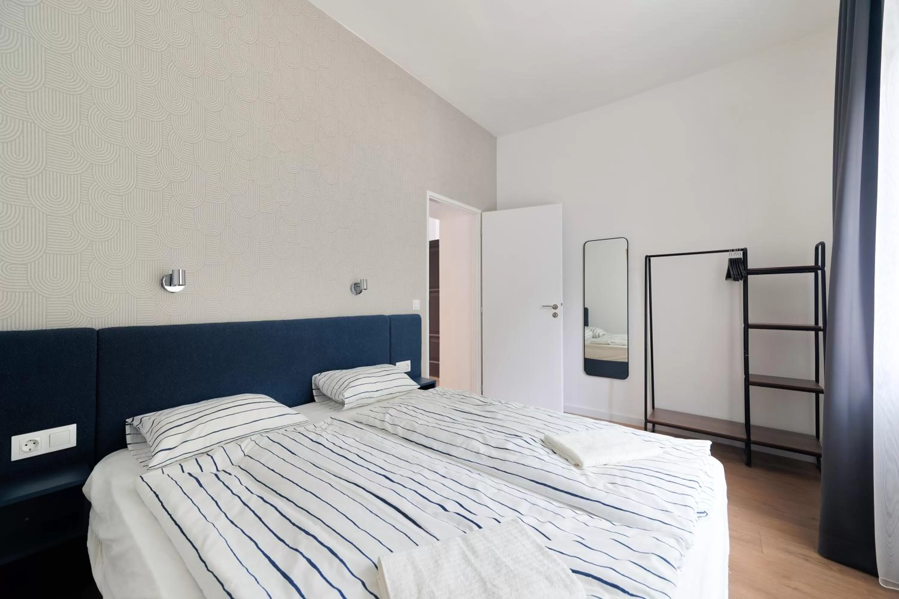 Bedroom, Bed in Villa Oliver Budapest