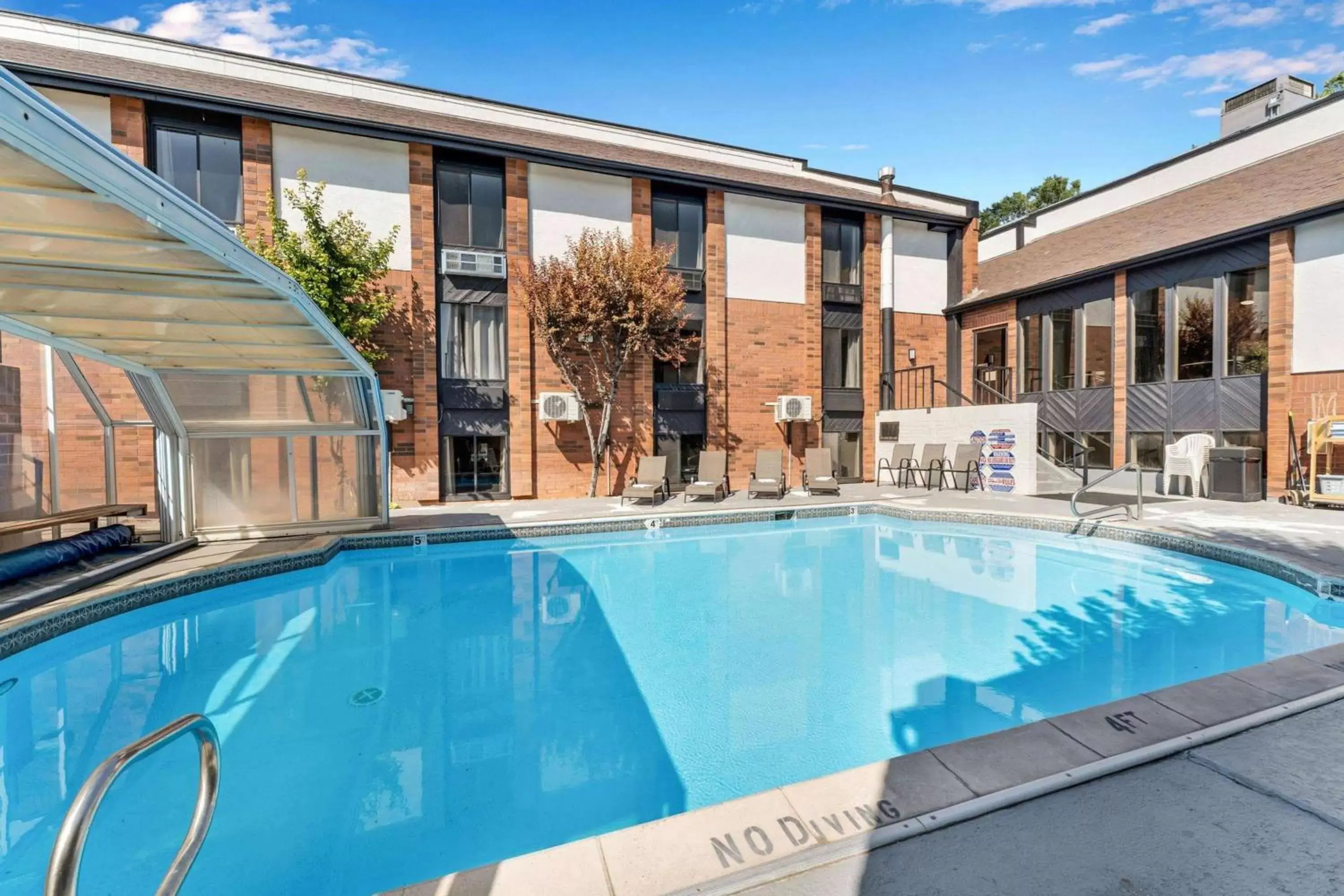 Pool view, Swimming Pool in Ramada by Wyndham Richfield UT