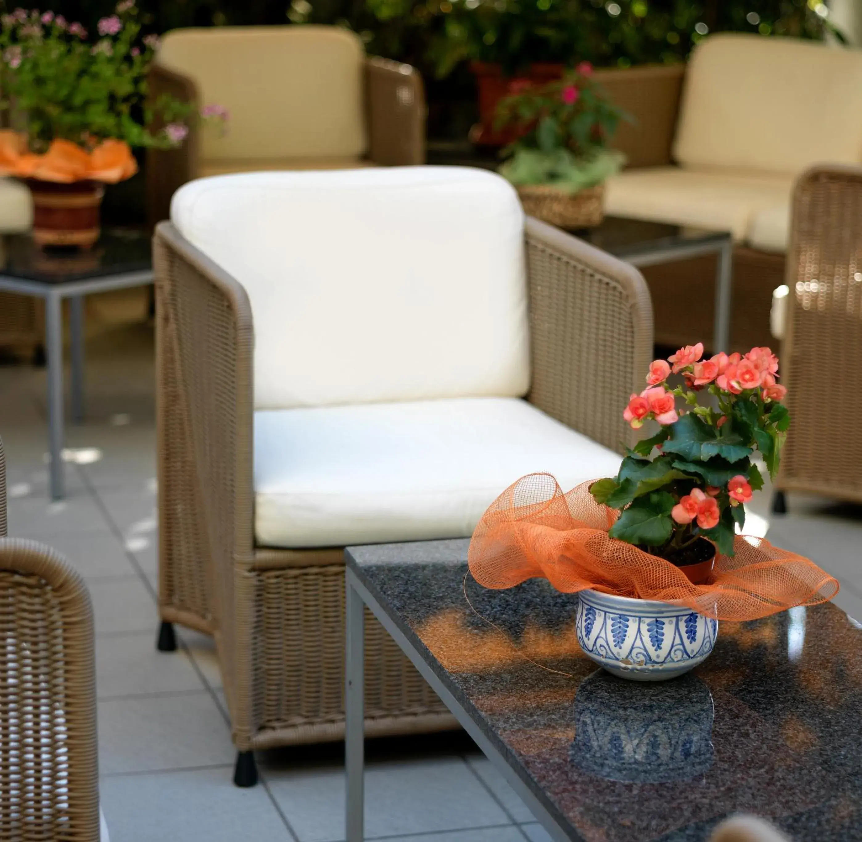 Patio, Seating Area in ACasaMia WelcHome Hotel