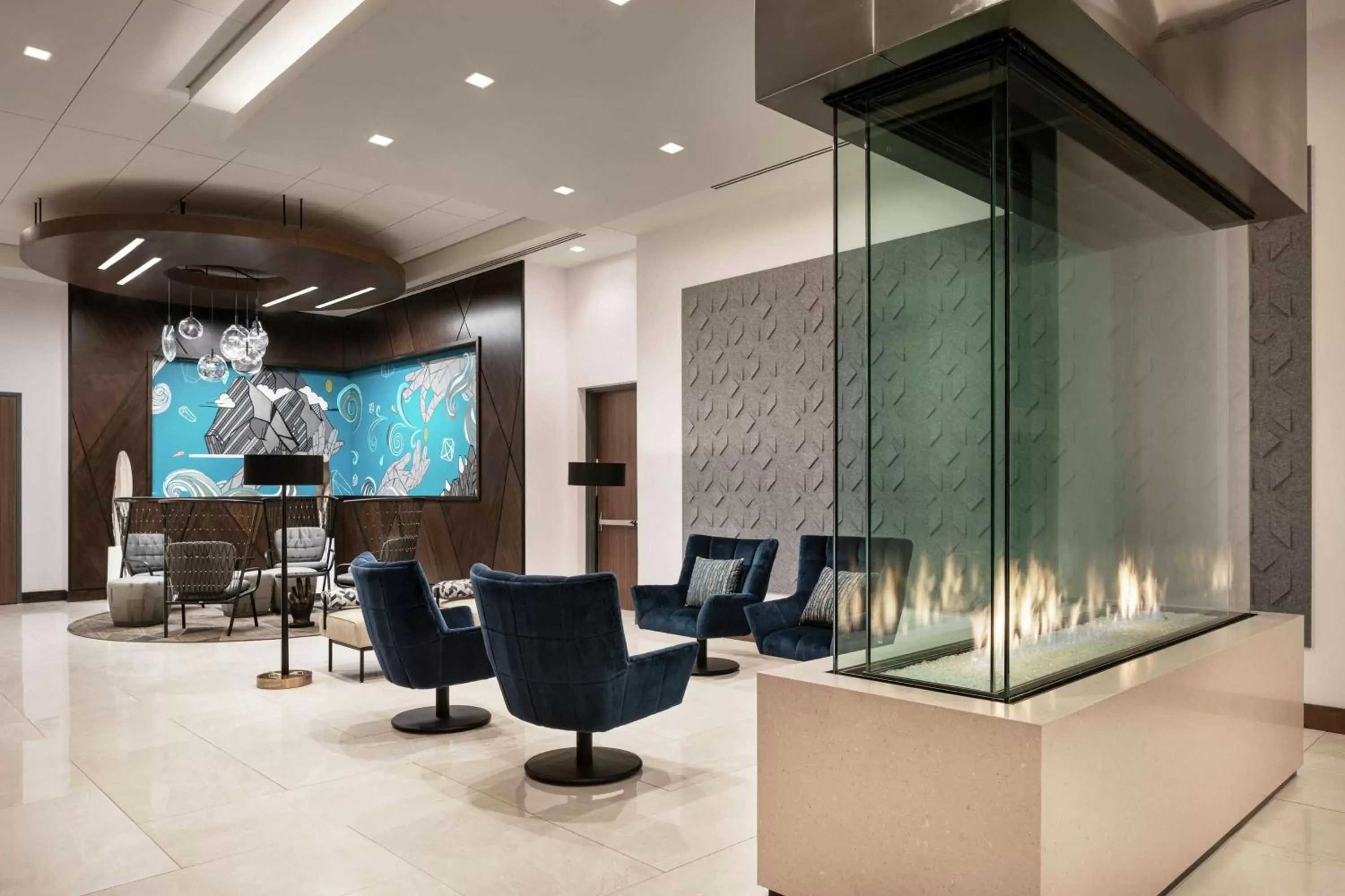 Lobby or reception in Home2 Suites By Hilton Denver Downtown Convention Center