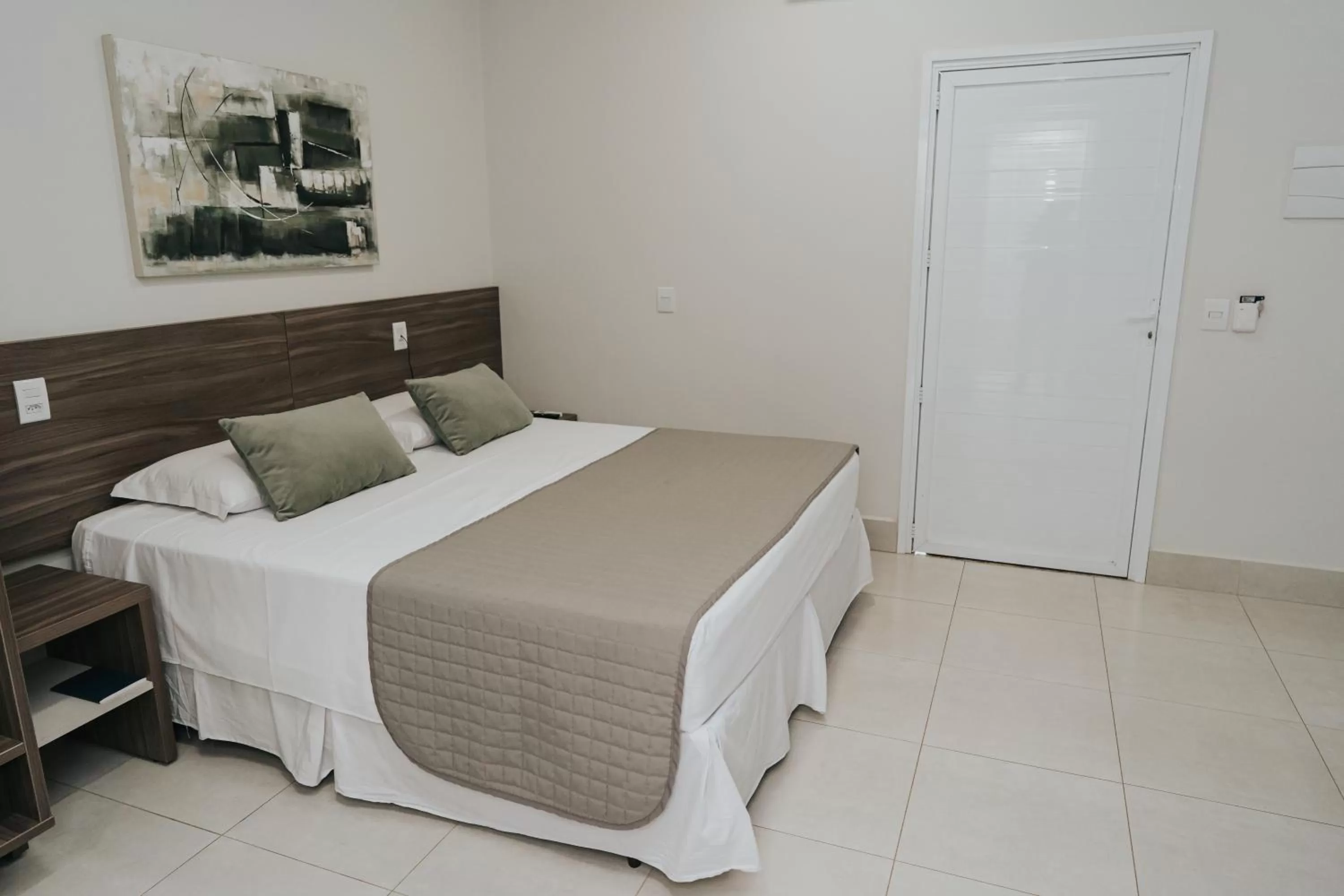 Bed in Portal Hotel Mogi Mirim