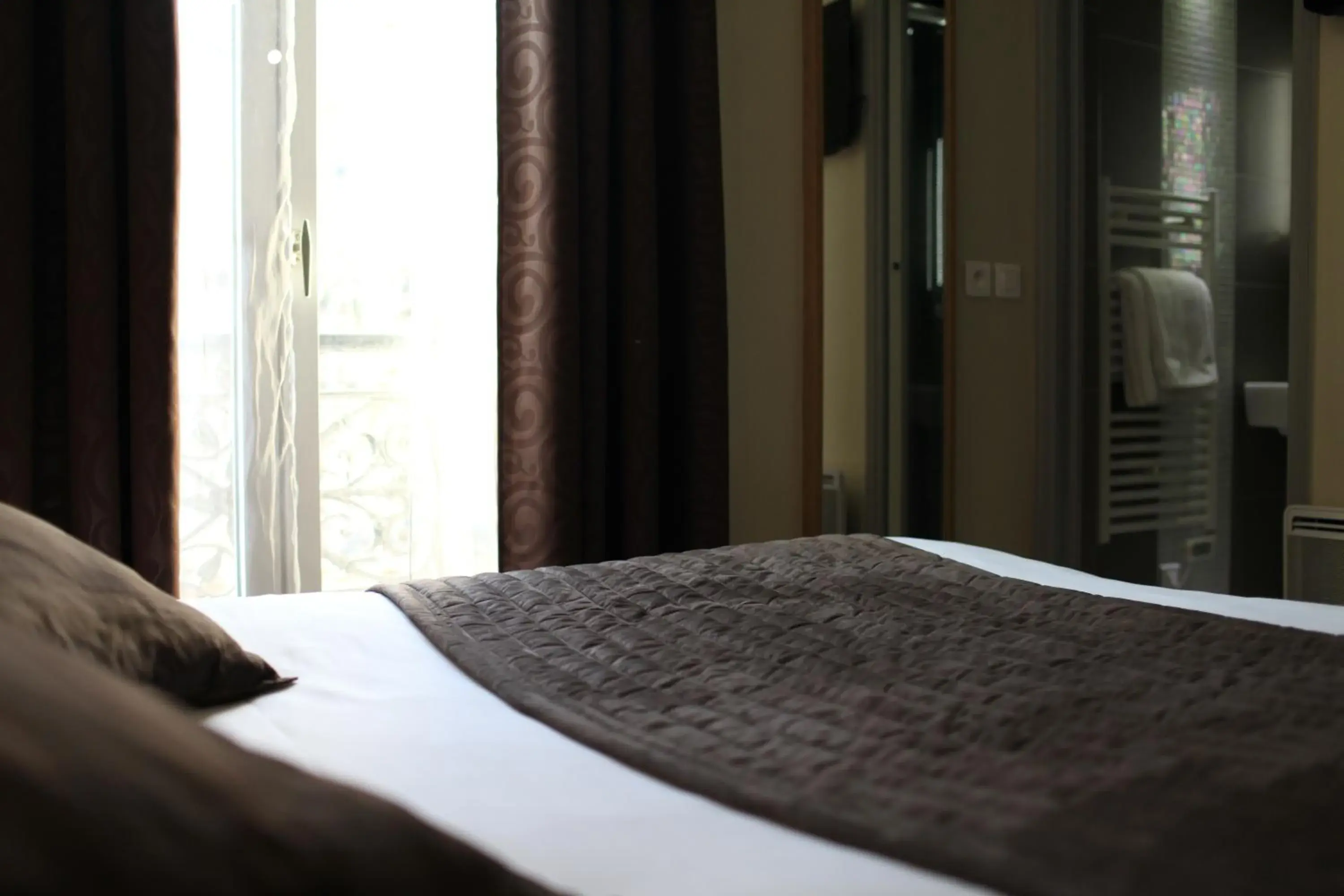Bed in Hôtel Alane