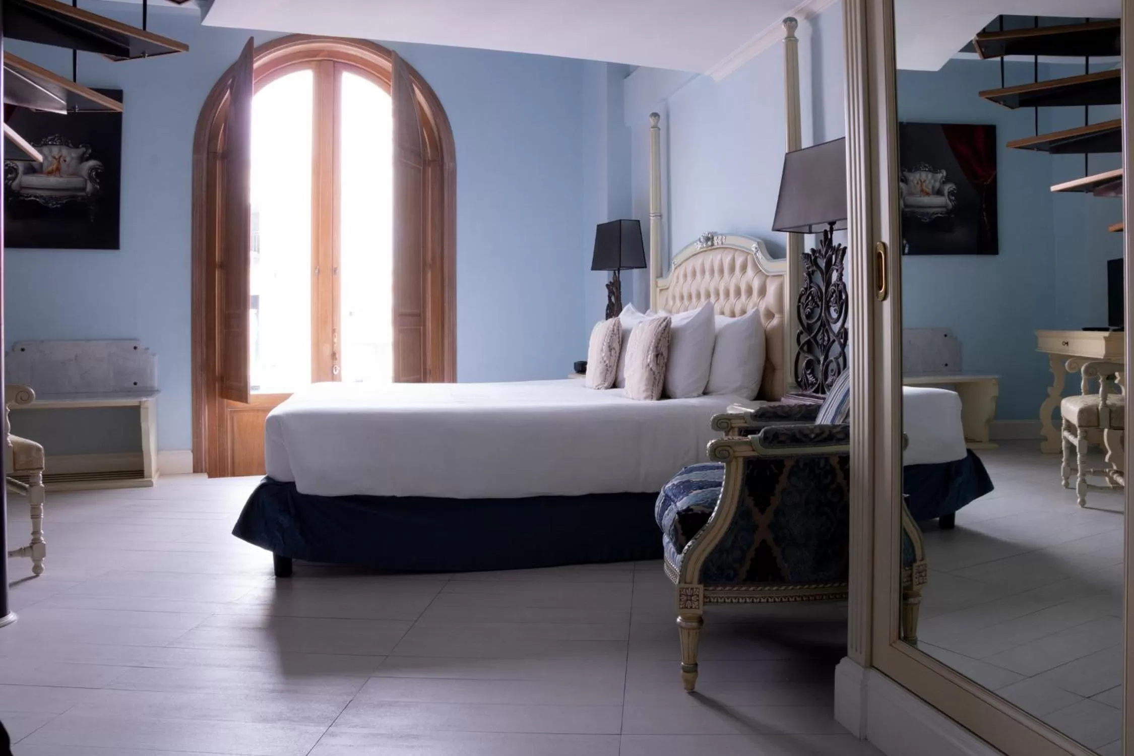 Bed in Villa Palma Boutique Hotel