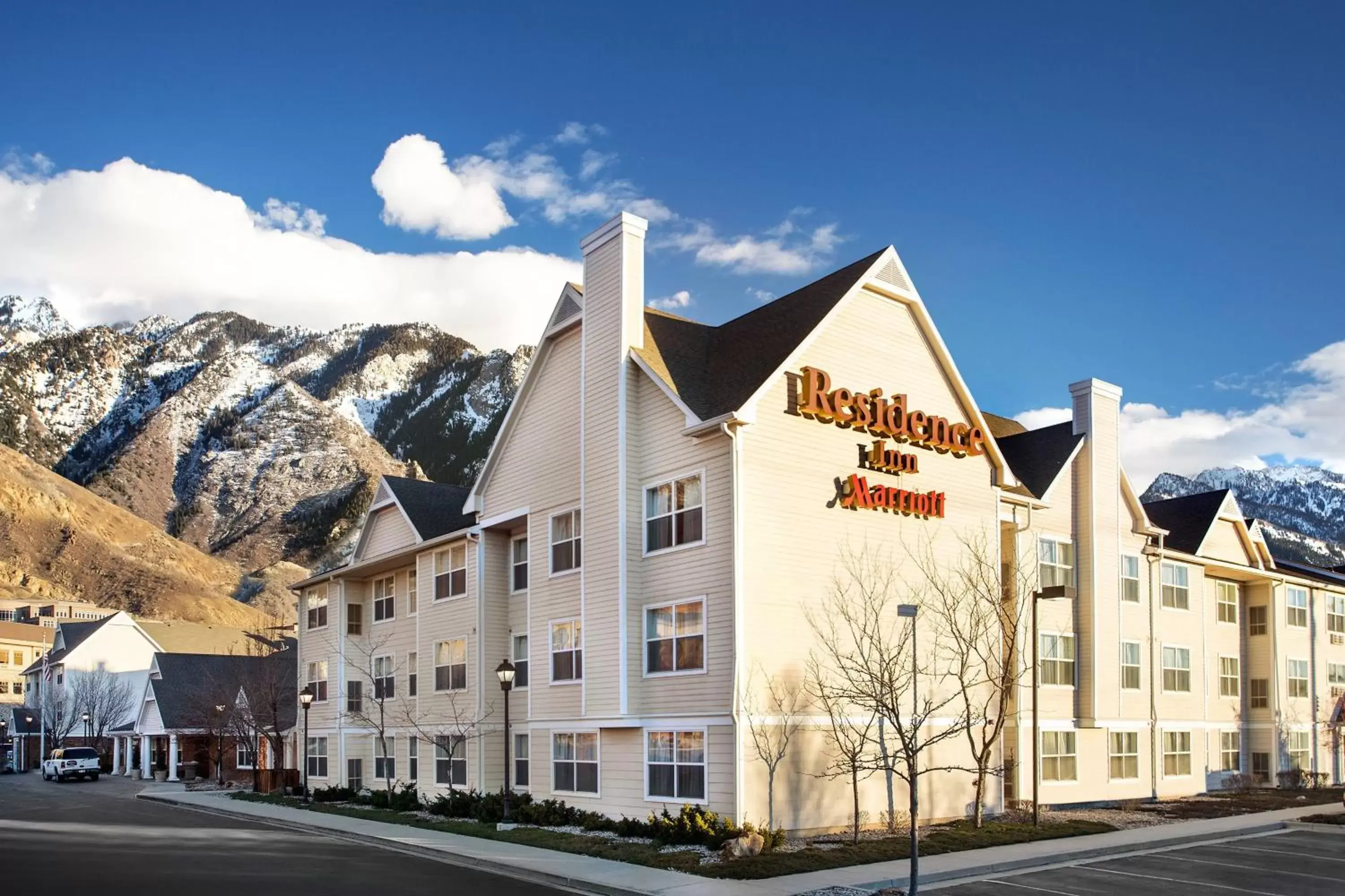 Property building, Winter in Residence Inn Salt Lake City Cottonwood